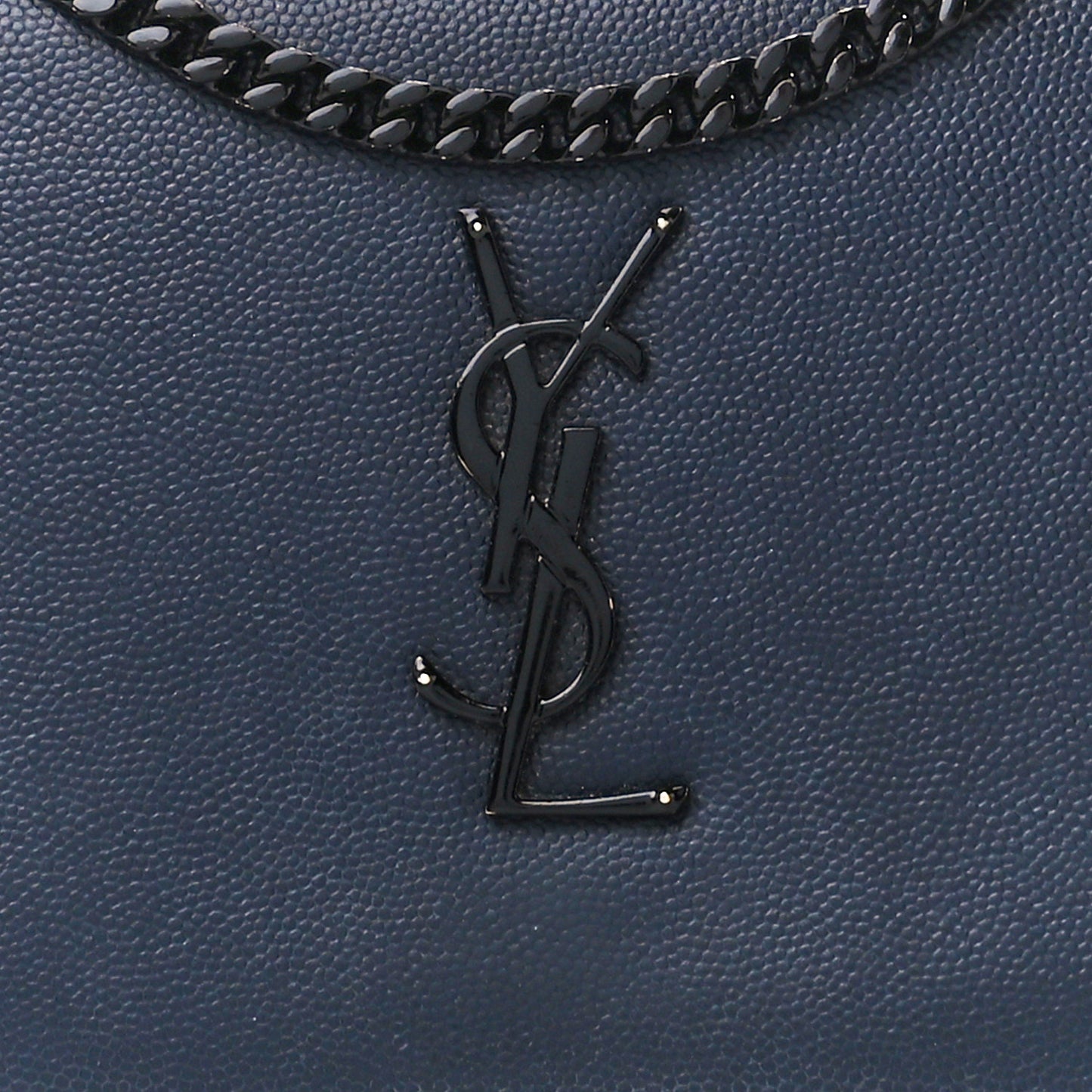 Grain De Poudre Monogram Chain Wallet Marine