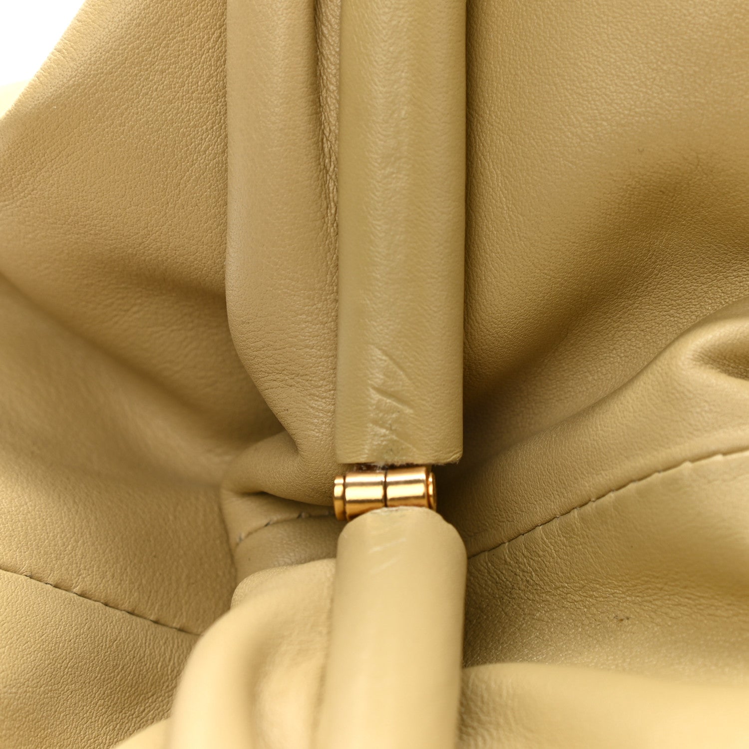 Bottega Veneta Smooth Butter Calf The Pouch Oversized Clutch Tapioca 10 of 10