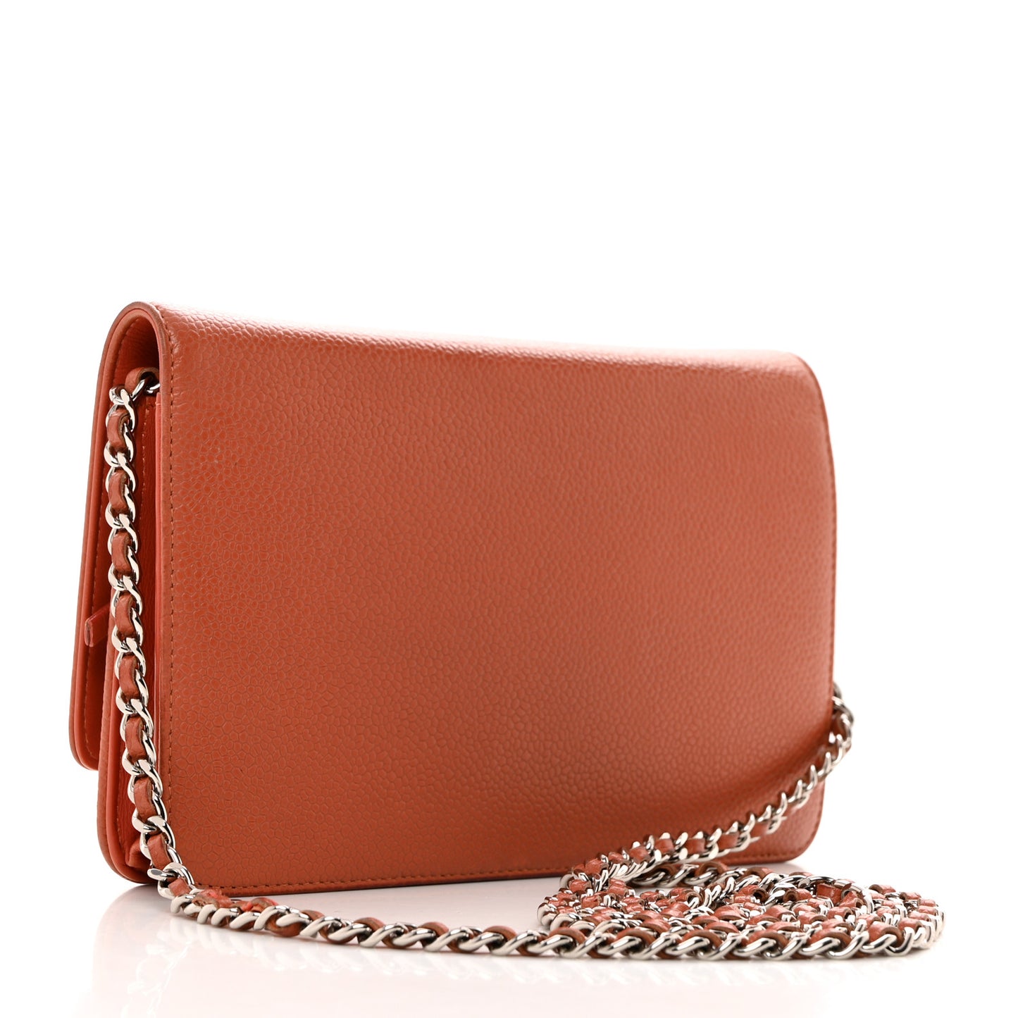 Caviar Timeless CC Wallet On Chain WOC Orange