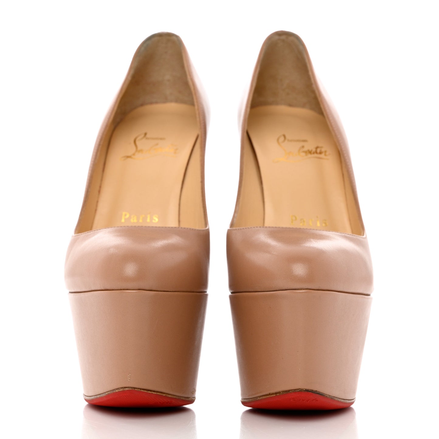 Shiny Calfskin Alta Vicky 160 Pumps 35 Nude