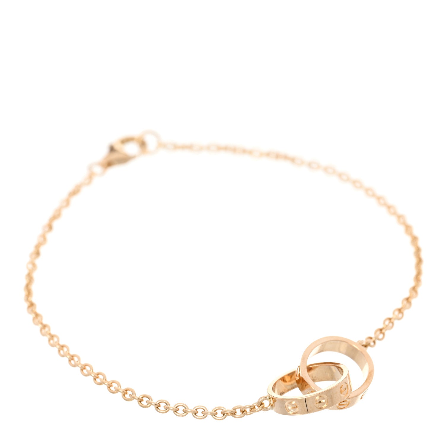Cartier 18K Yellow Gold Interlocking LOVE Bracelet 1868477