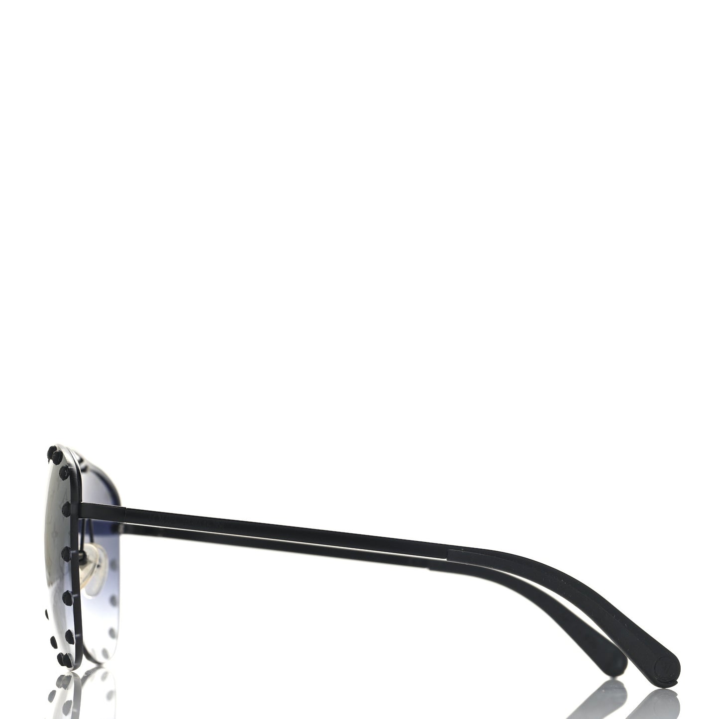 Metal Monogram The Party Aviator Sunglasses Z0973U Black