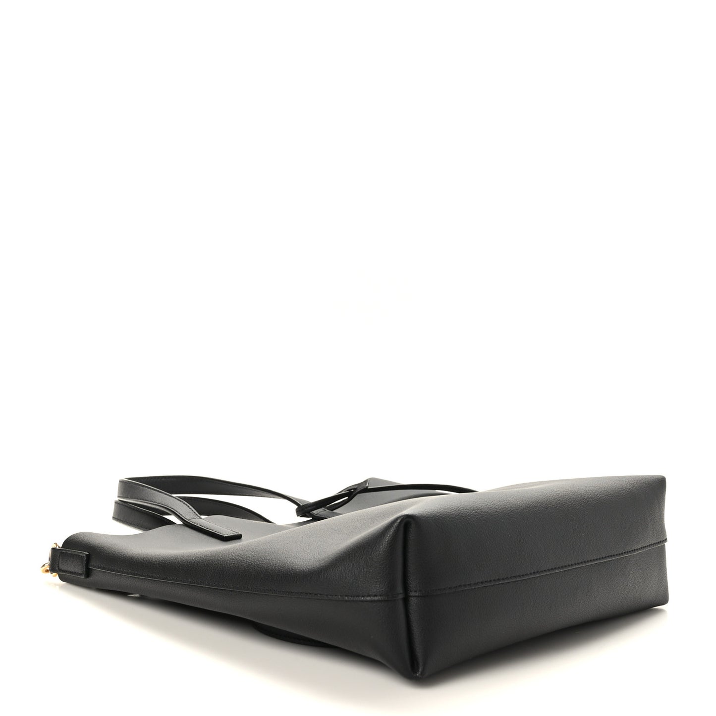 Calfskin Toy Shopping Tote Black
