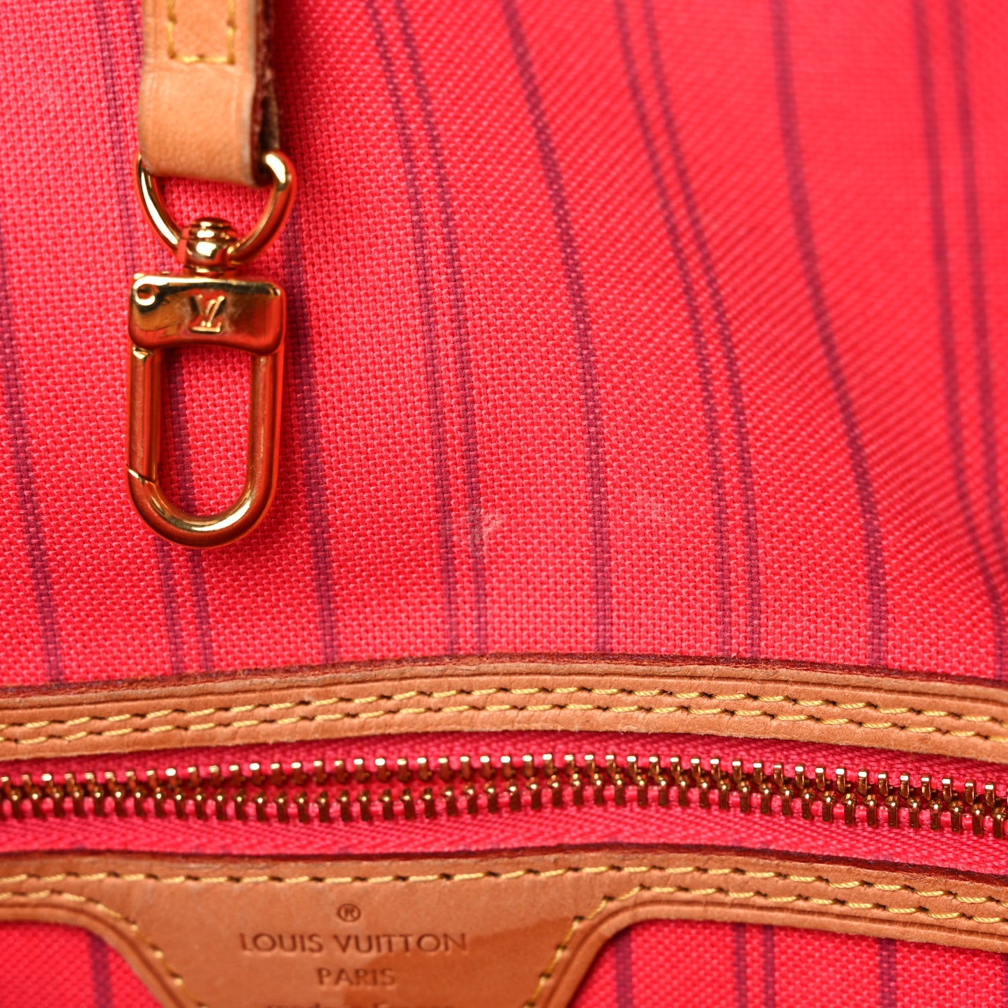 Monogram V Neverfull MM Grenade