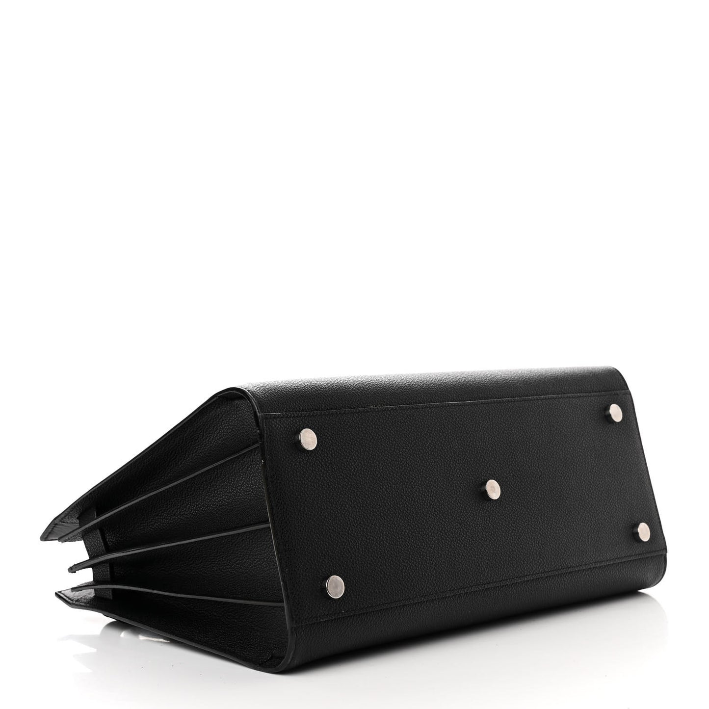 Calfskin Small Sac De Jour Black