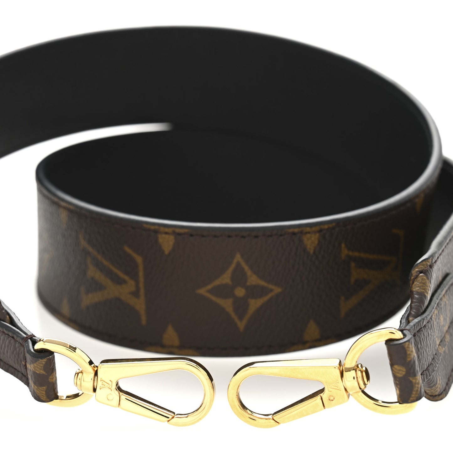 Monogram Bandouliere Shoulder Strap Black