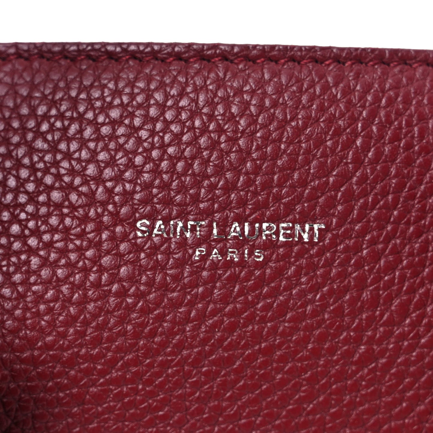 Grained Calfskin Small Supple Sac De Jour Dark Pallisandre