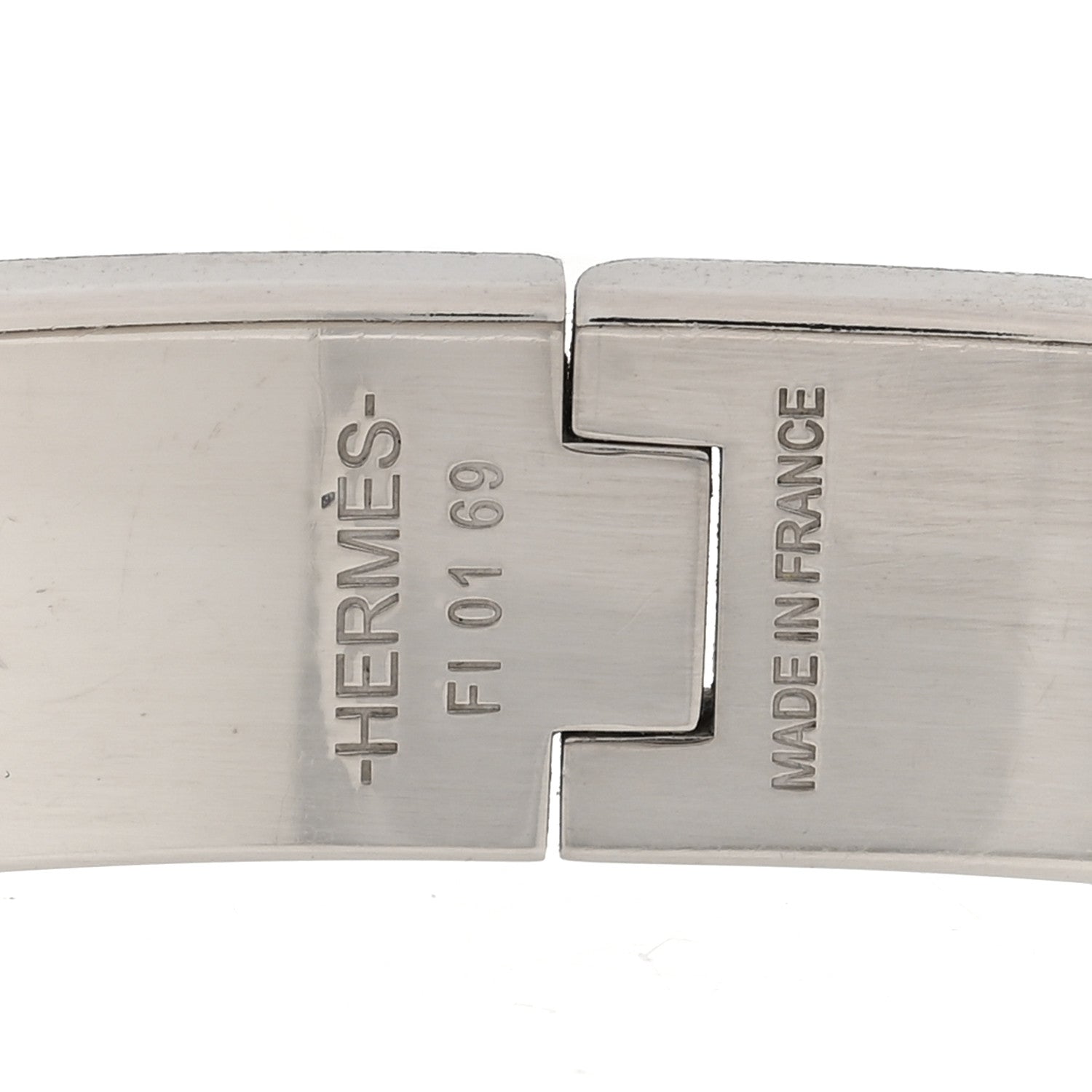 Hermes Matte Alligator Jet Bracelet GM Black 4 of 5