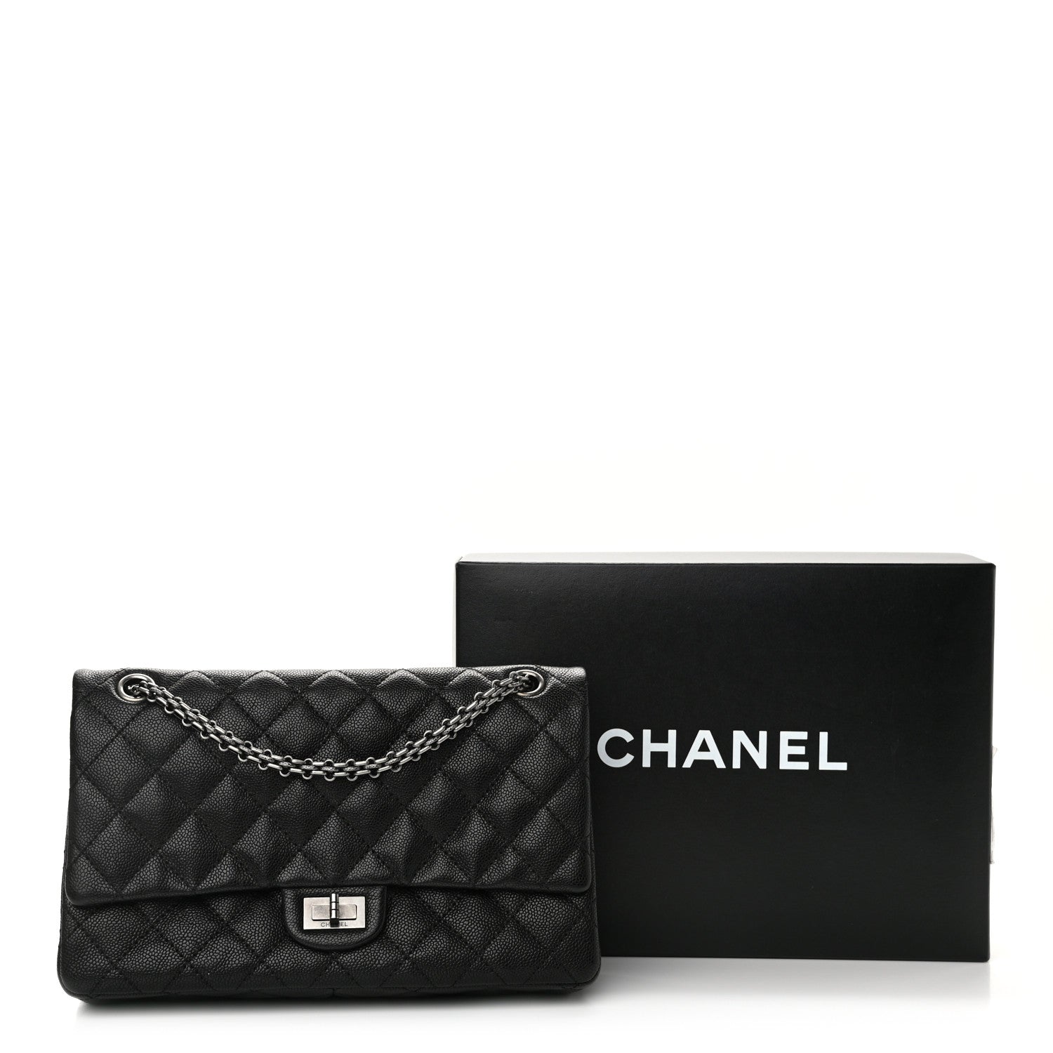 Chanel Caviar Quilted 2.55 Reissue 226 Flap Black 12 of 12