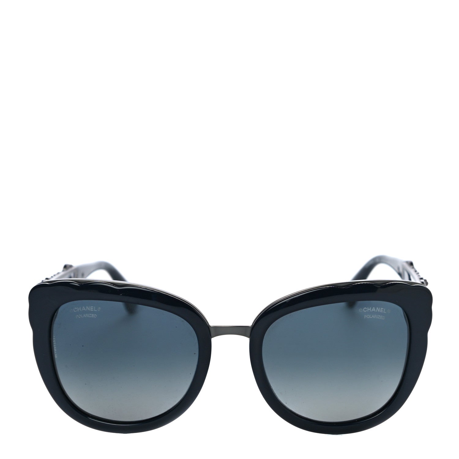 Chanel CC Butterfly Fall Sunglasses 5356 Dark Blue 4 of 6