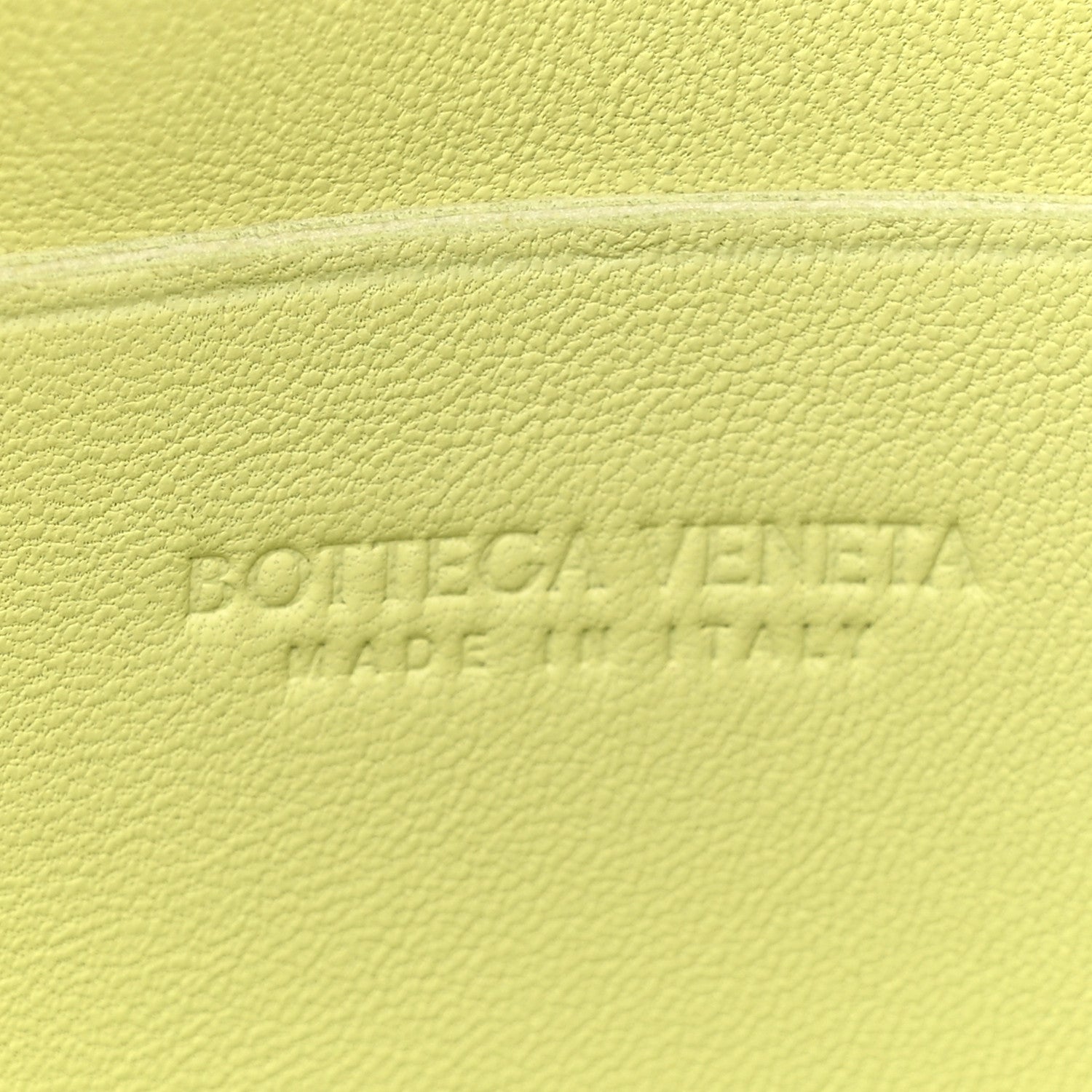 Bottega Veneta Lambskin Maxi Intreccio Candy Cassette Crossbody Bag Lemon Washed 6 of 16