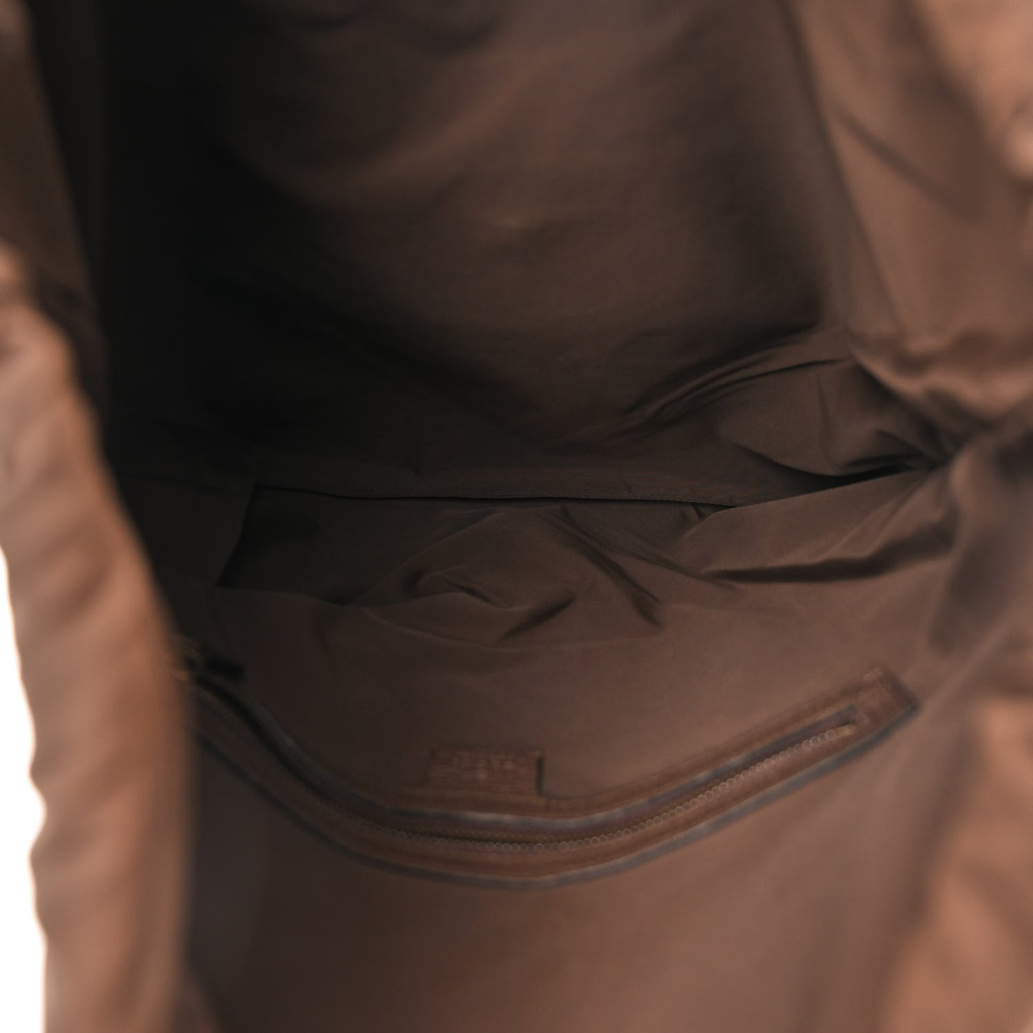 Gucci GG Supreme Monogram Neo Vintage Drawstring Backpack Beige New Acero Crop 5 of 10