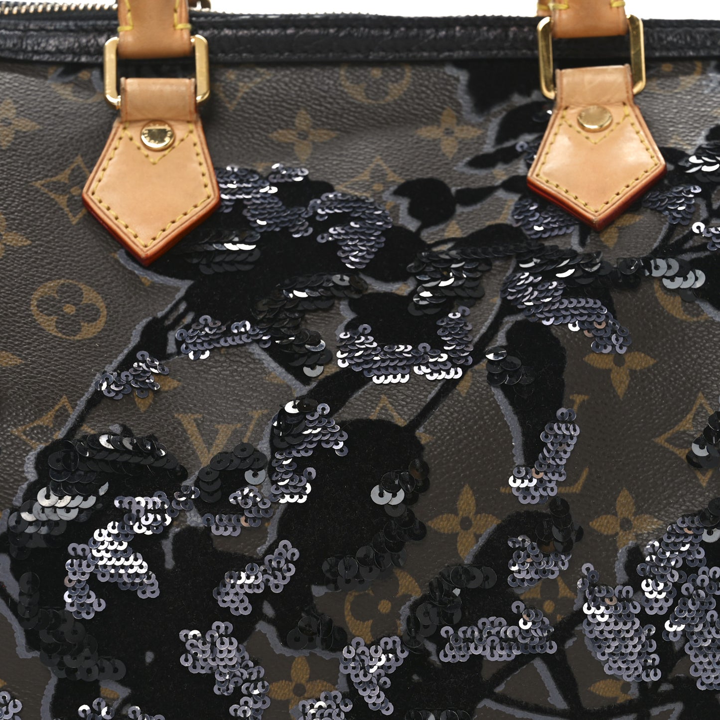 Monogram Fleur De Jais Sequins Speedy 30