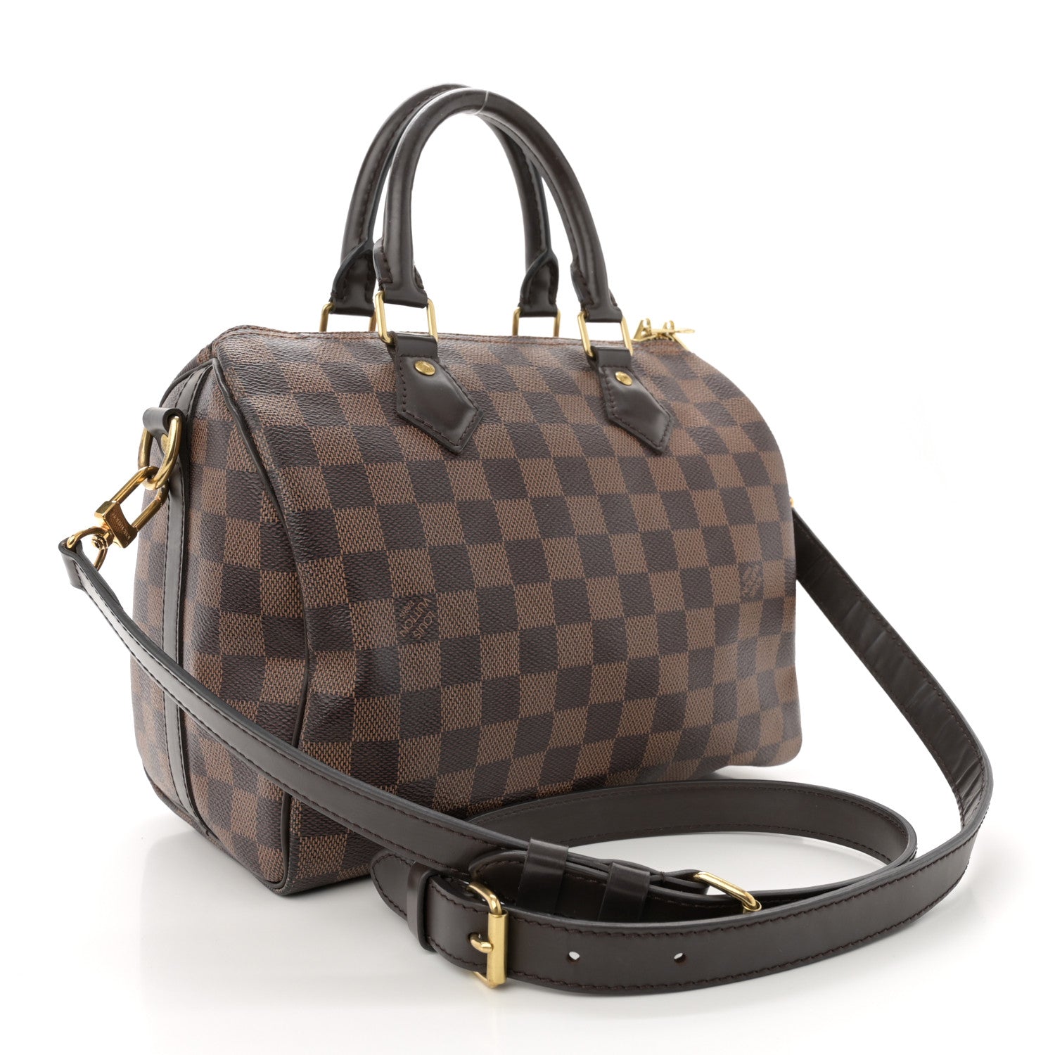 Louis Vuitton Damier Ebene Speedy Bandouliere 25 3 of 15