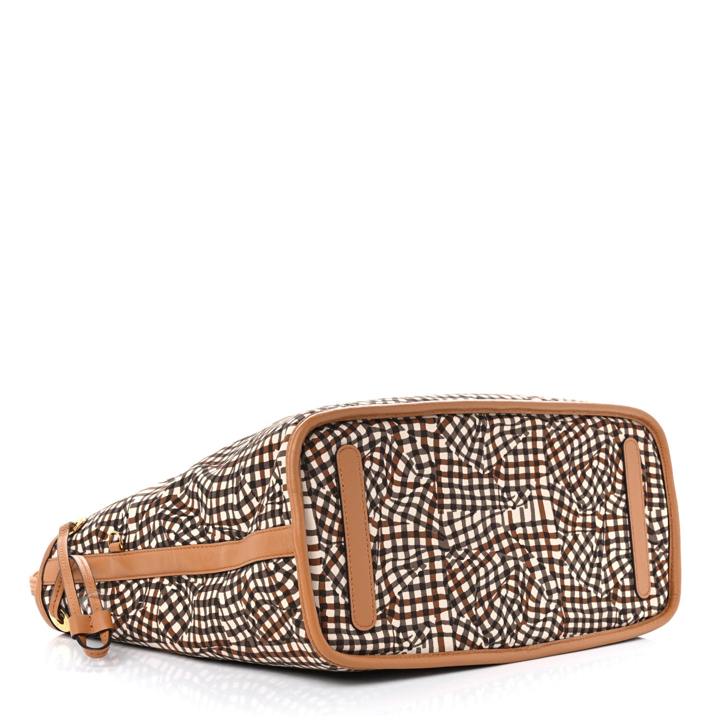 Visetos Medium Liz Reversible Shopper Tote Cognac