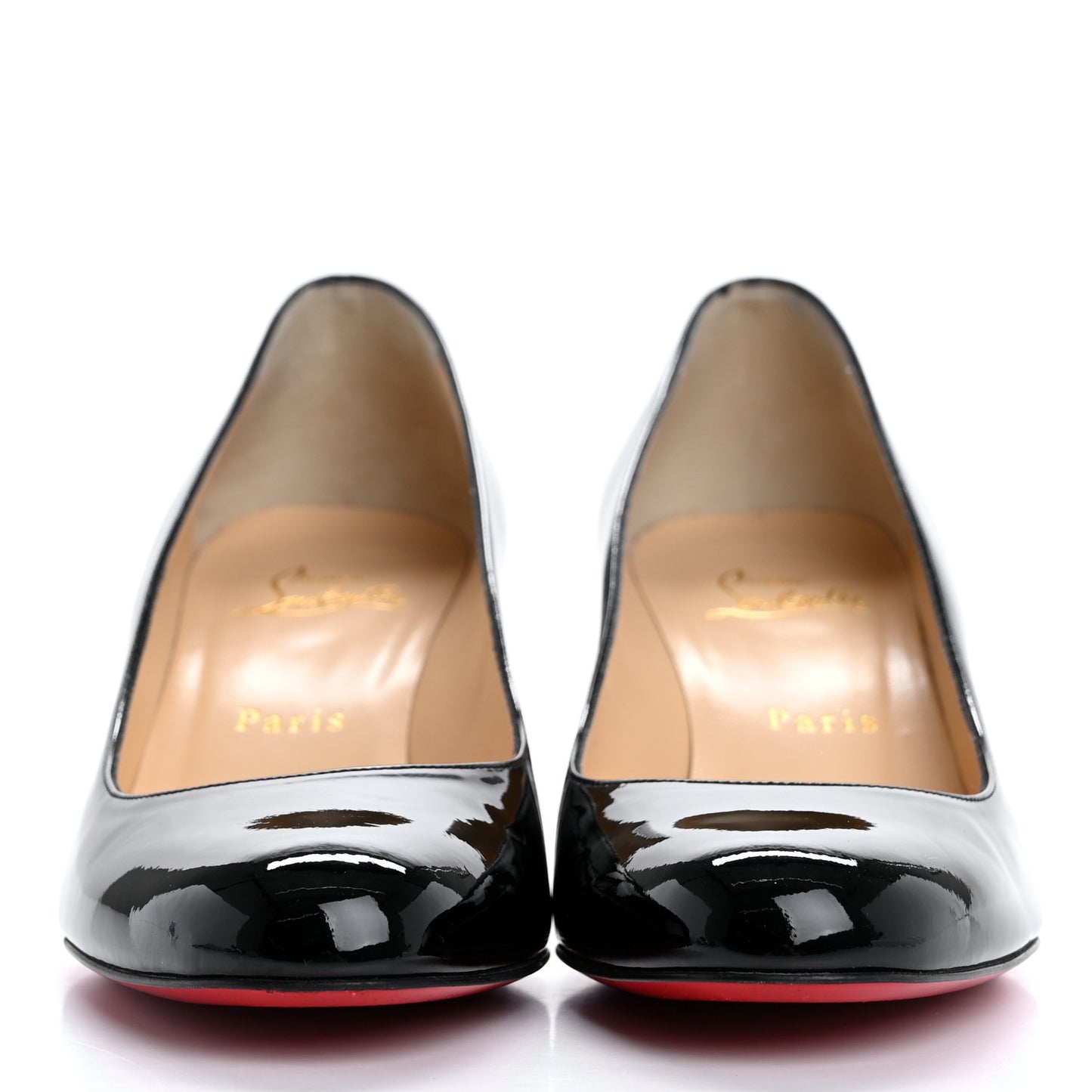 Patent Calfskin Miss Sab 55 Pumps 37.5 Black