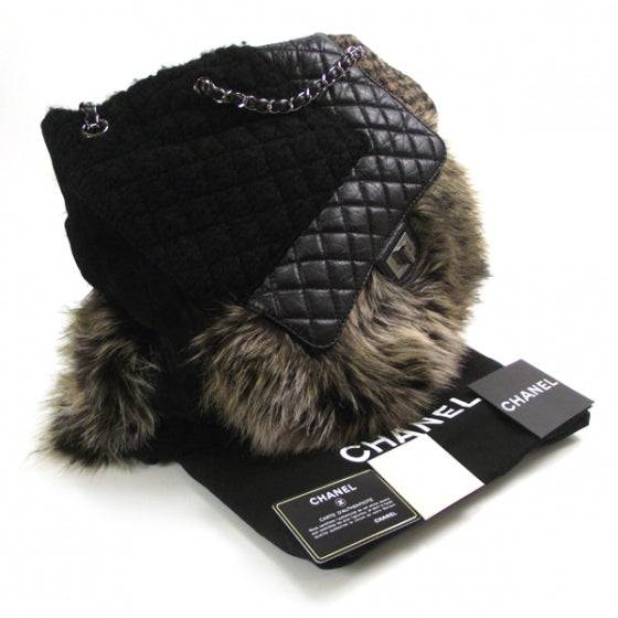 Chanel Fantasy Fur Karl's Cabas Tote 4 of 14