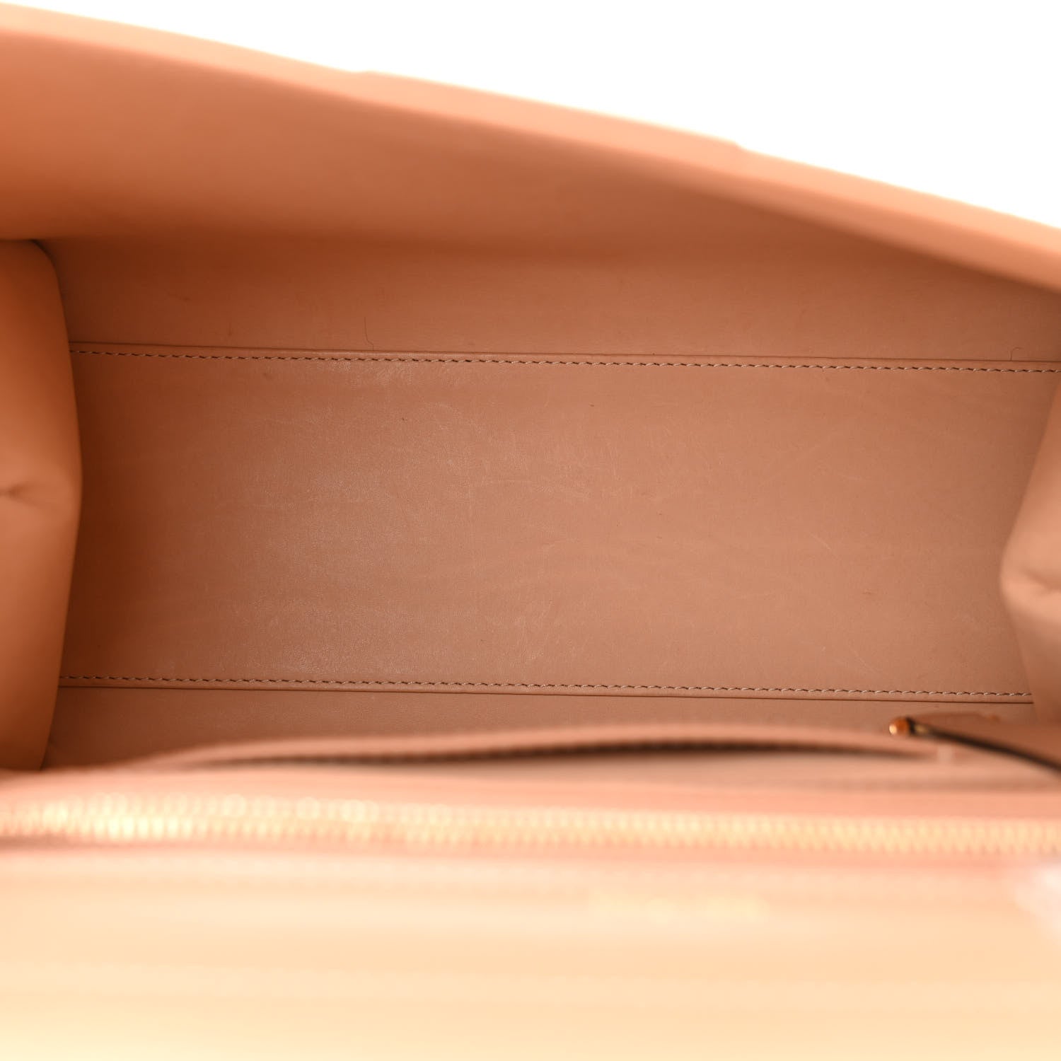 Delvaux Box Calfskin MM Brillant Satchel Tender Beige 5 of 10