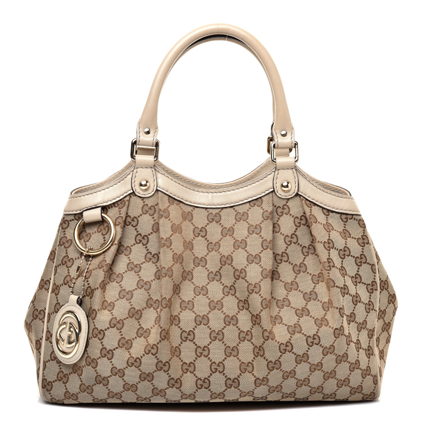 Monogram Medium Sukey Tote Off White