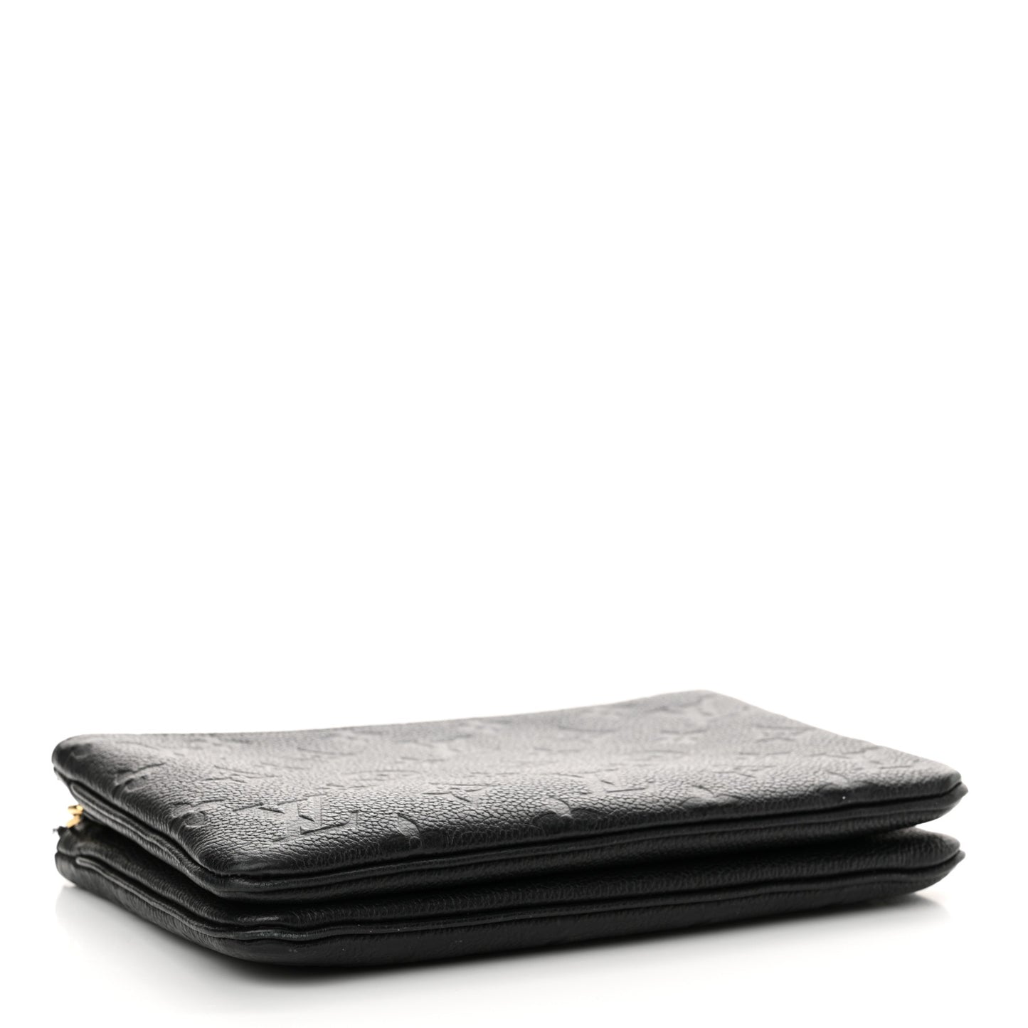 Empreinte Double Zip Pochette Black