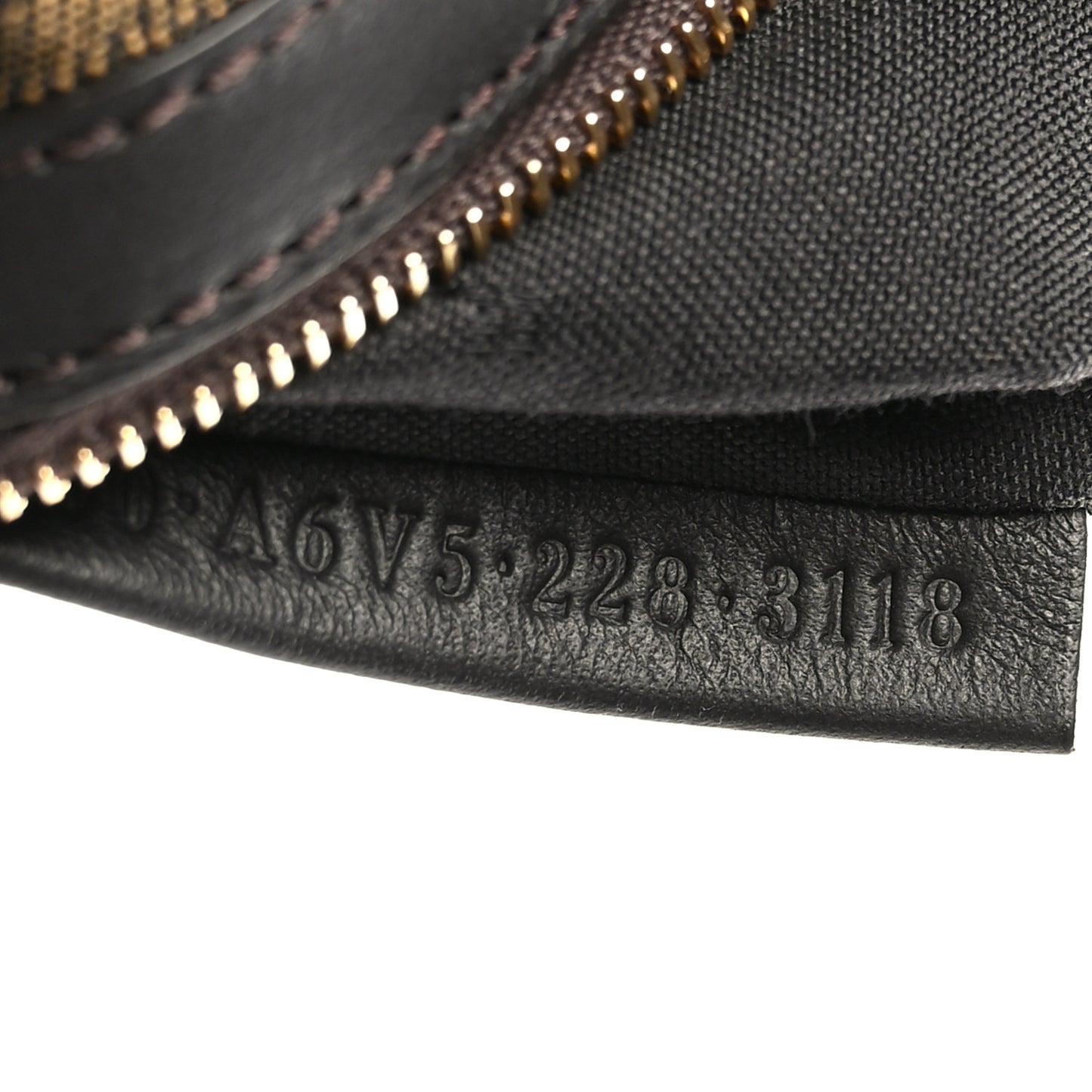 Fabric Jacquard FF 1974 Medium Baguette Tobacco Moro Black