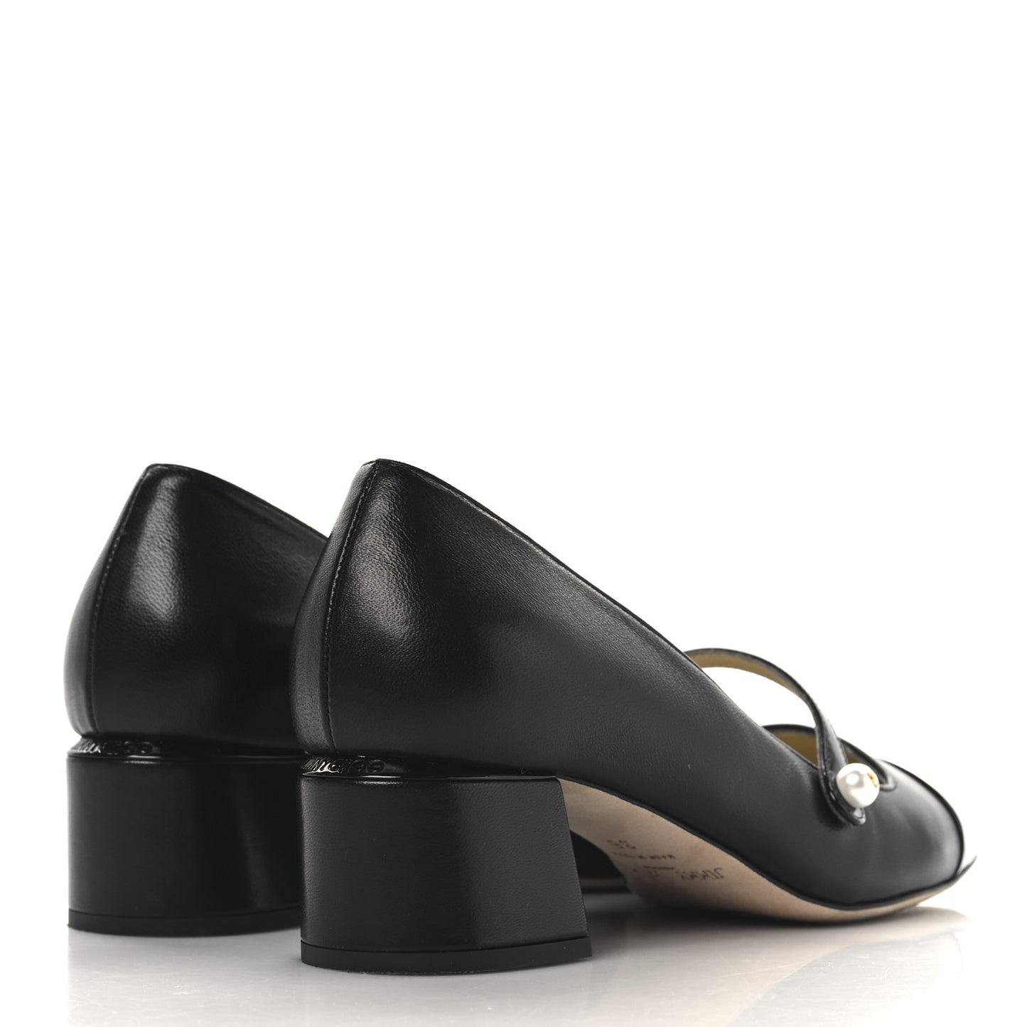 Nappa Patent Elisa 45 Mary Jane Flats 35 Black