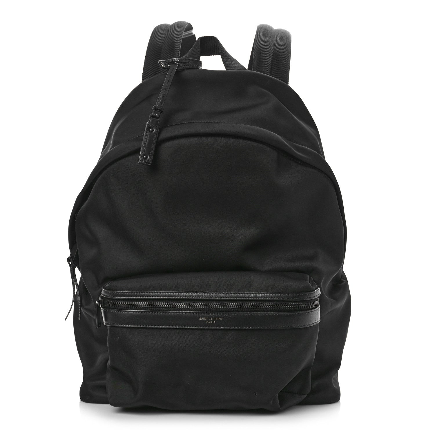 Saint Laurent Canvas City Backpack Black 1272575 – FASHIONPHILE
