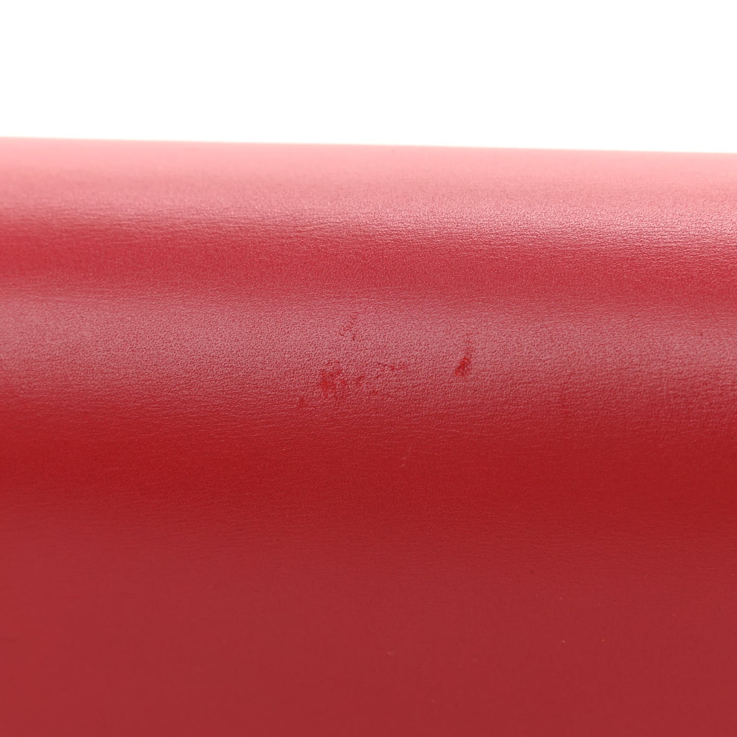 Box Calfskin Medium Classic Box Flap Bag Red
