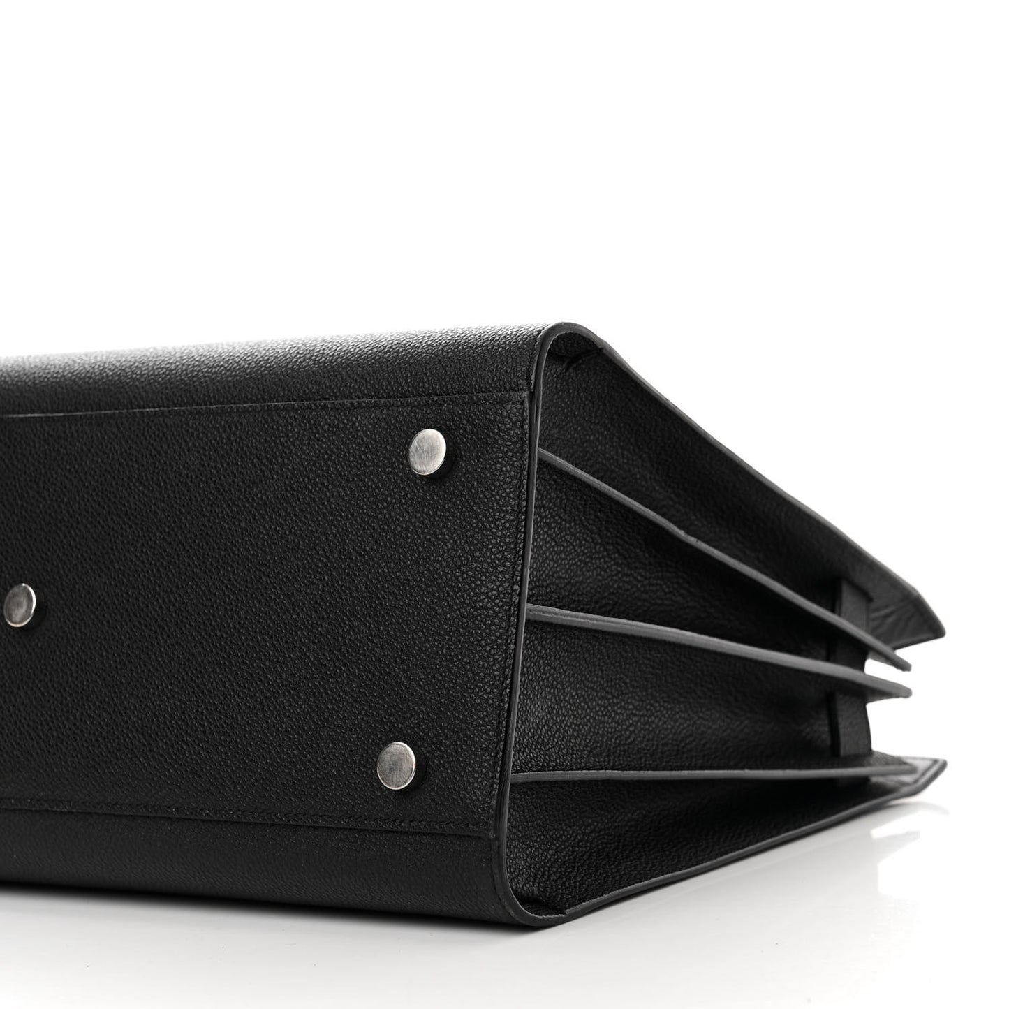 Calfskin Small Sac De Jour Black