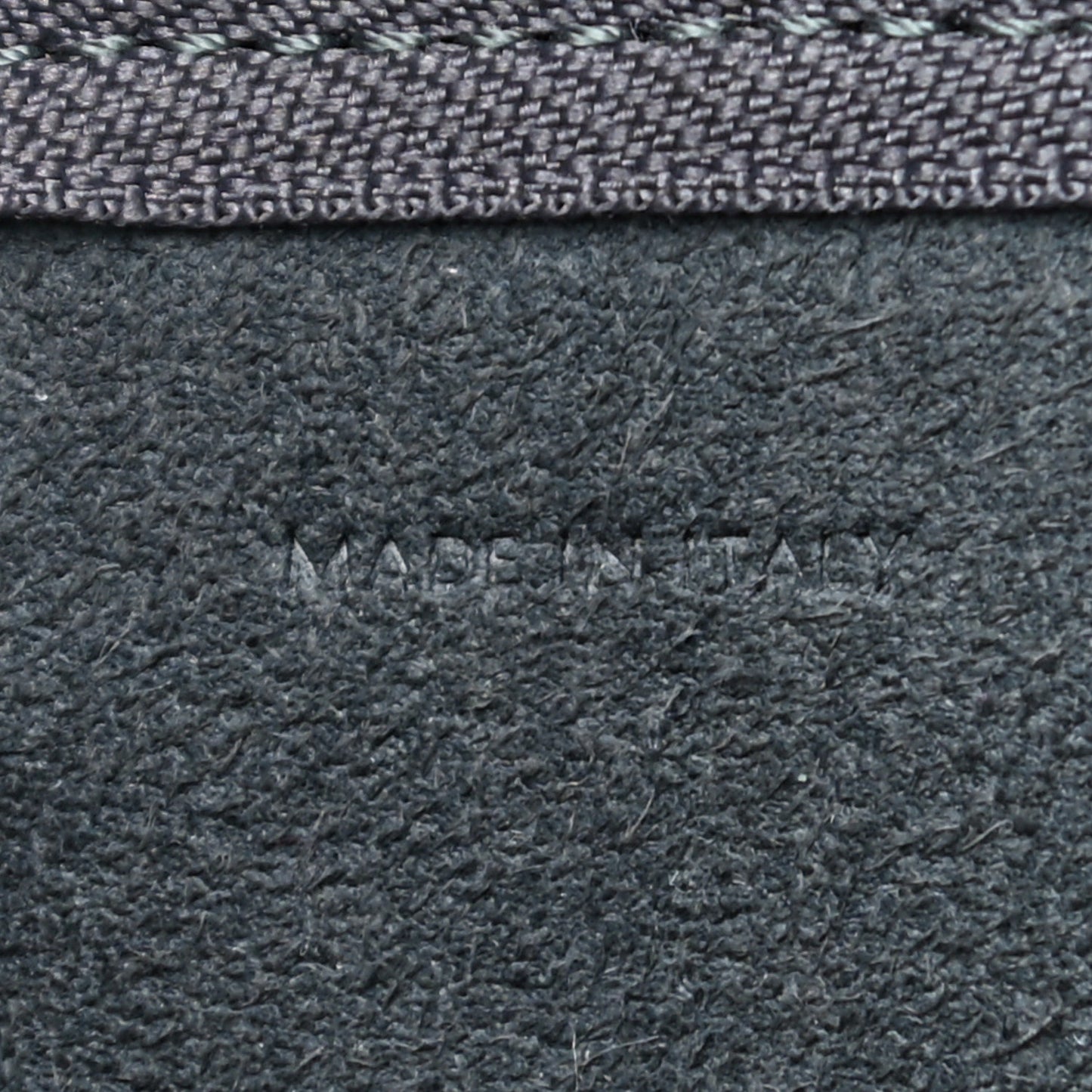 Grained Calfskin Nano Belt Bag Grey