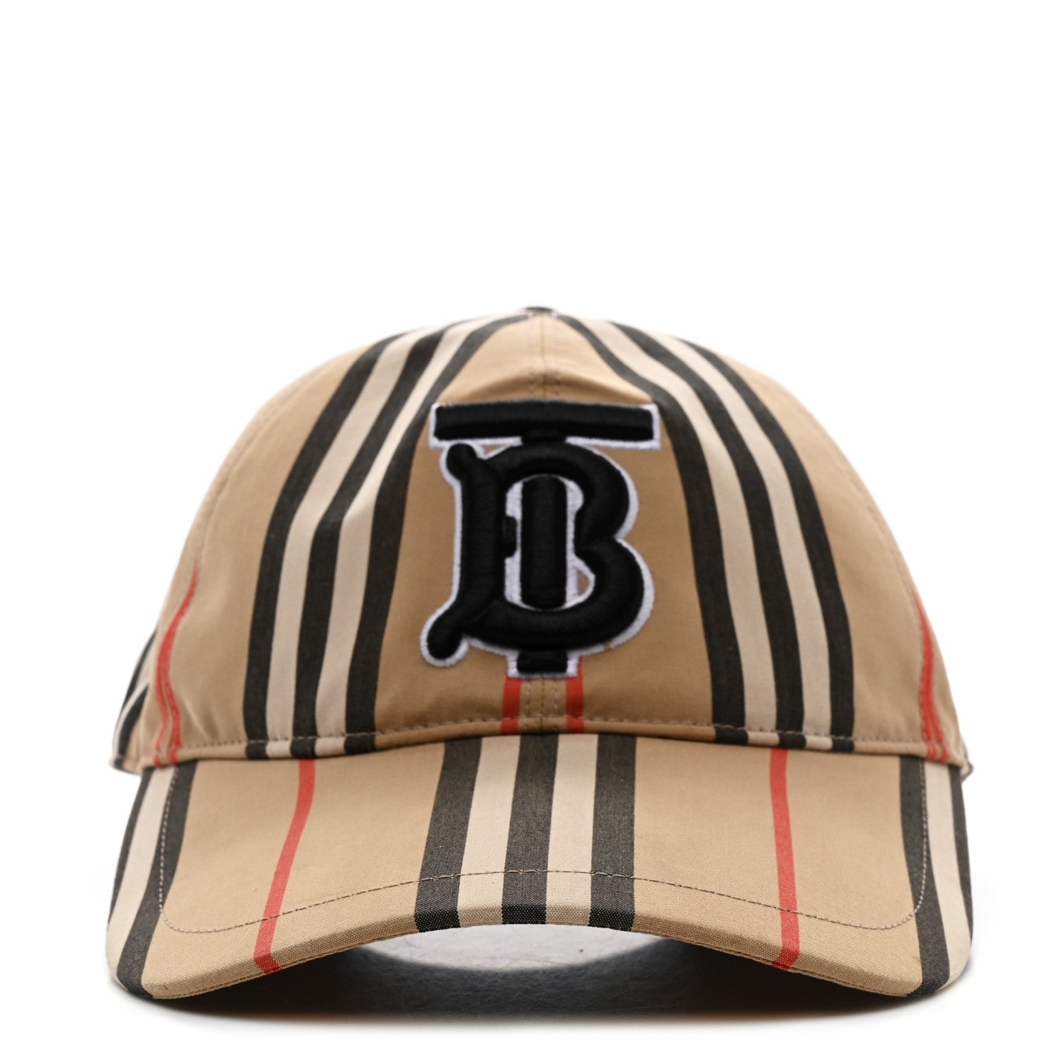 Burberry Cotton Vintage Check Monogram Baseball Hat M Archive Beige 3 of 10