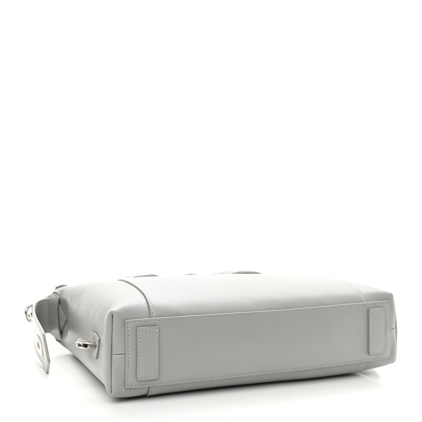 Calfskin Small Soft Antigona Pearl Grey