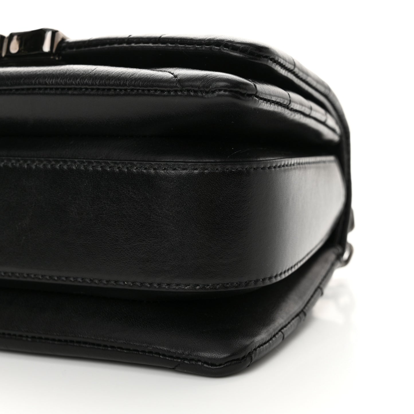 Calfskin Quilted Small 4G Shoulder Bag Black
