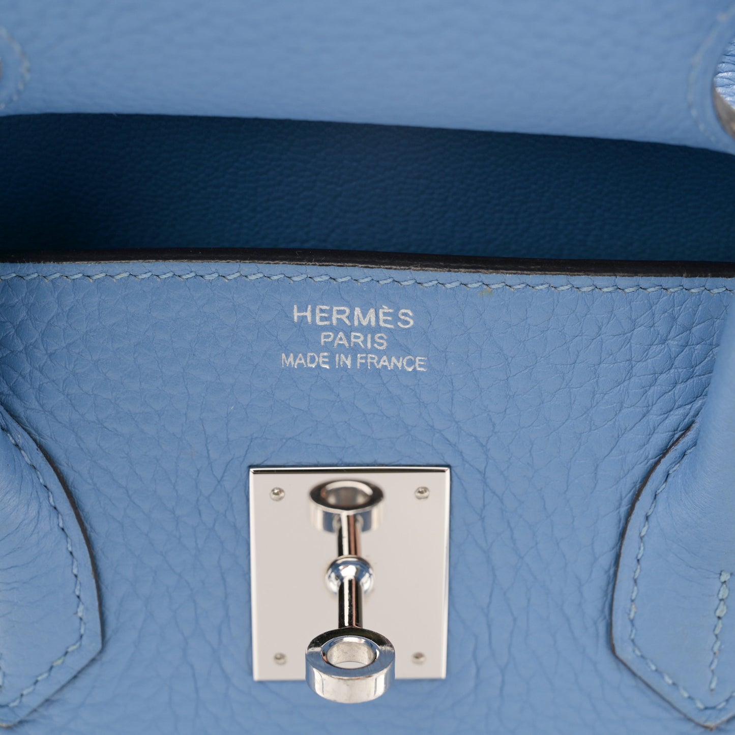 Taurillon Clemence Birkin 35 Azure