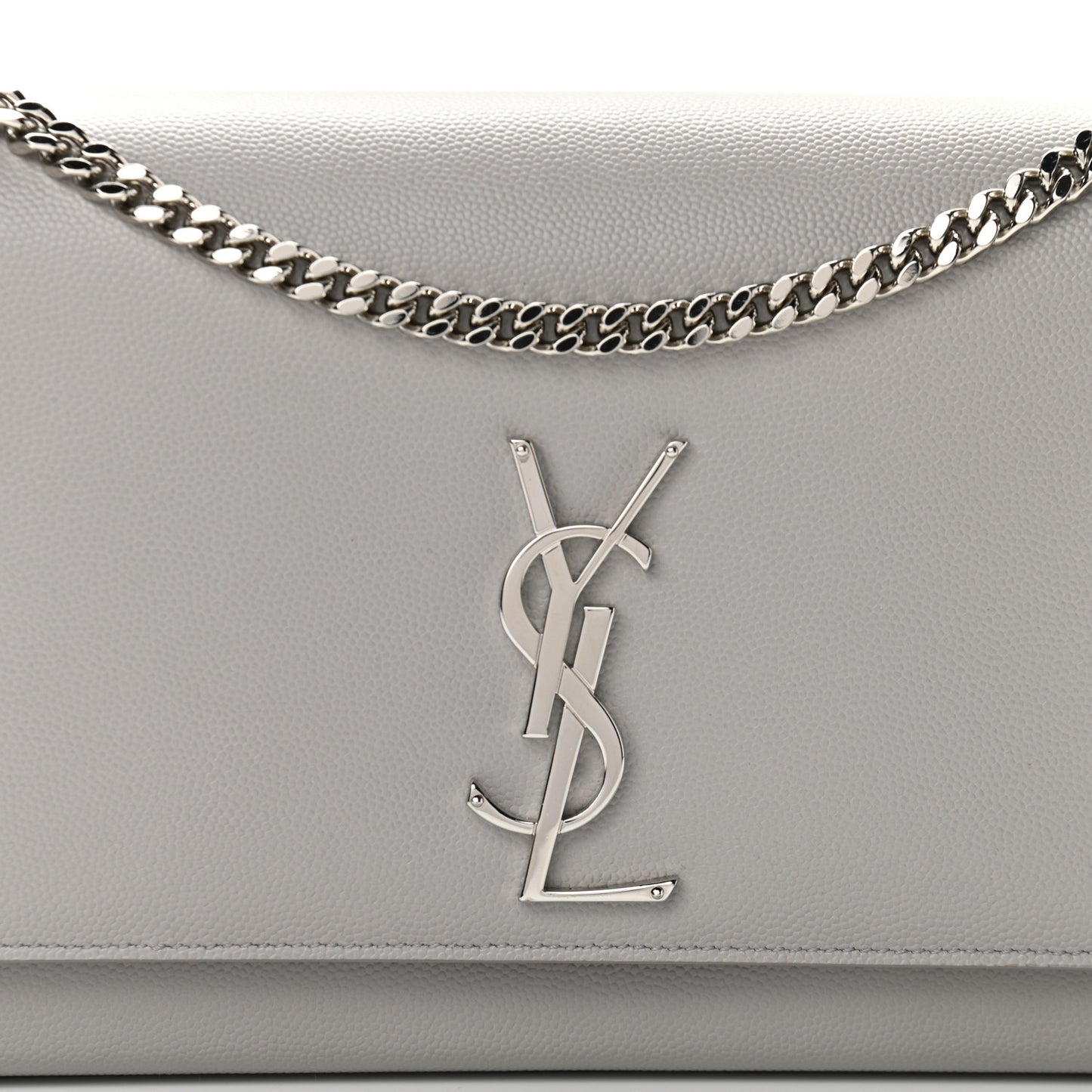 Grain De Poudre Medium Classic Monogram Kate Satchel Souris