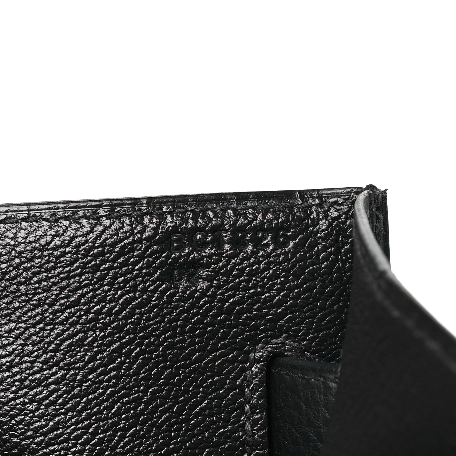 Hermes Togo Kelly Depeches 25 Pouch Black 7 of 11