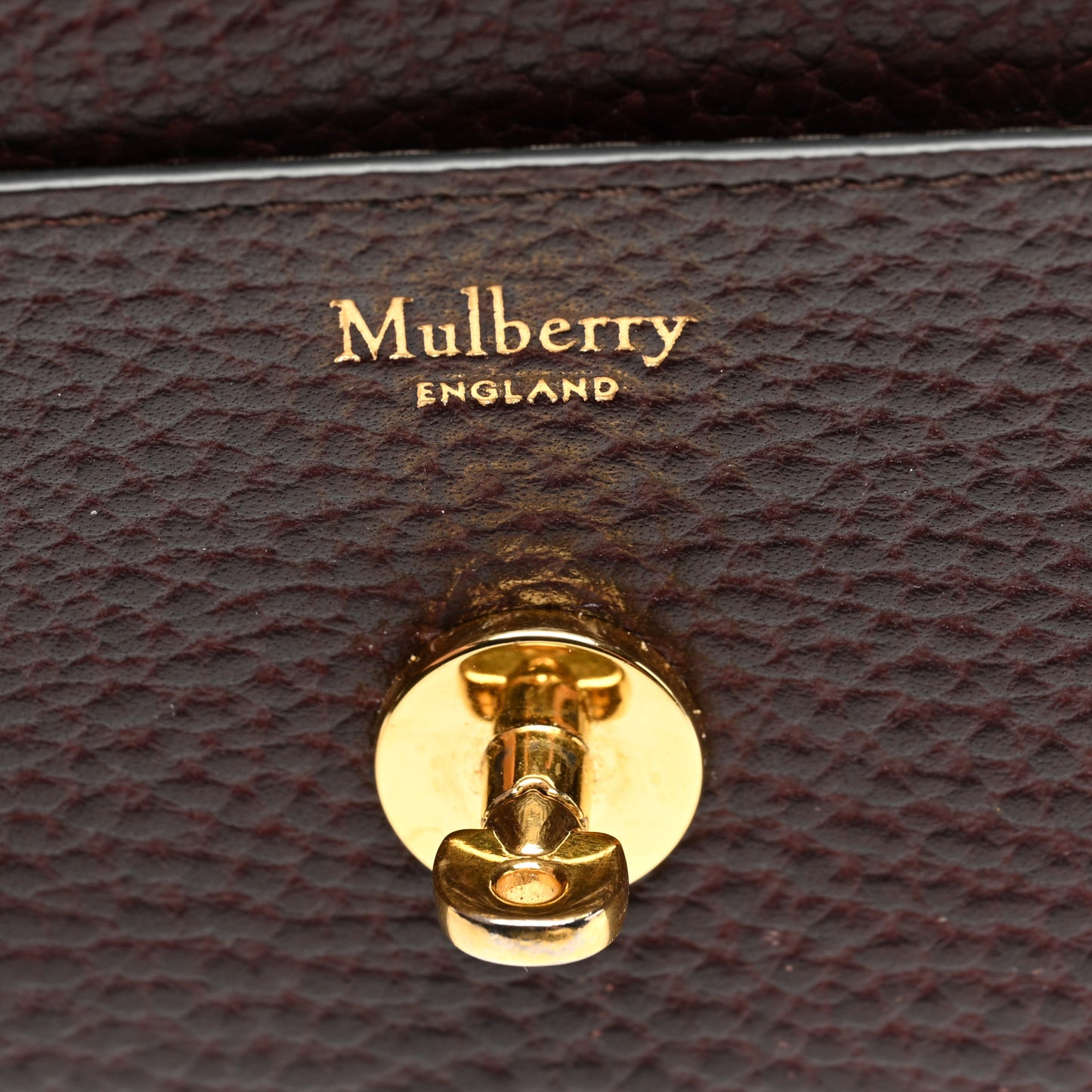Grain Vegetable Tanned Calfskin Darley Wallet Oxblood