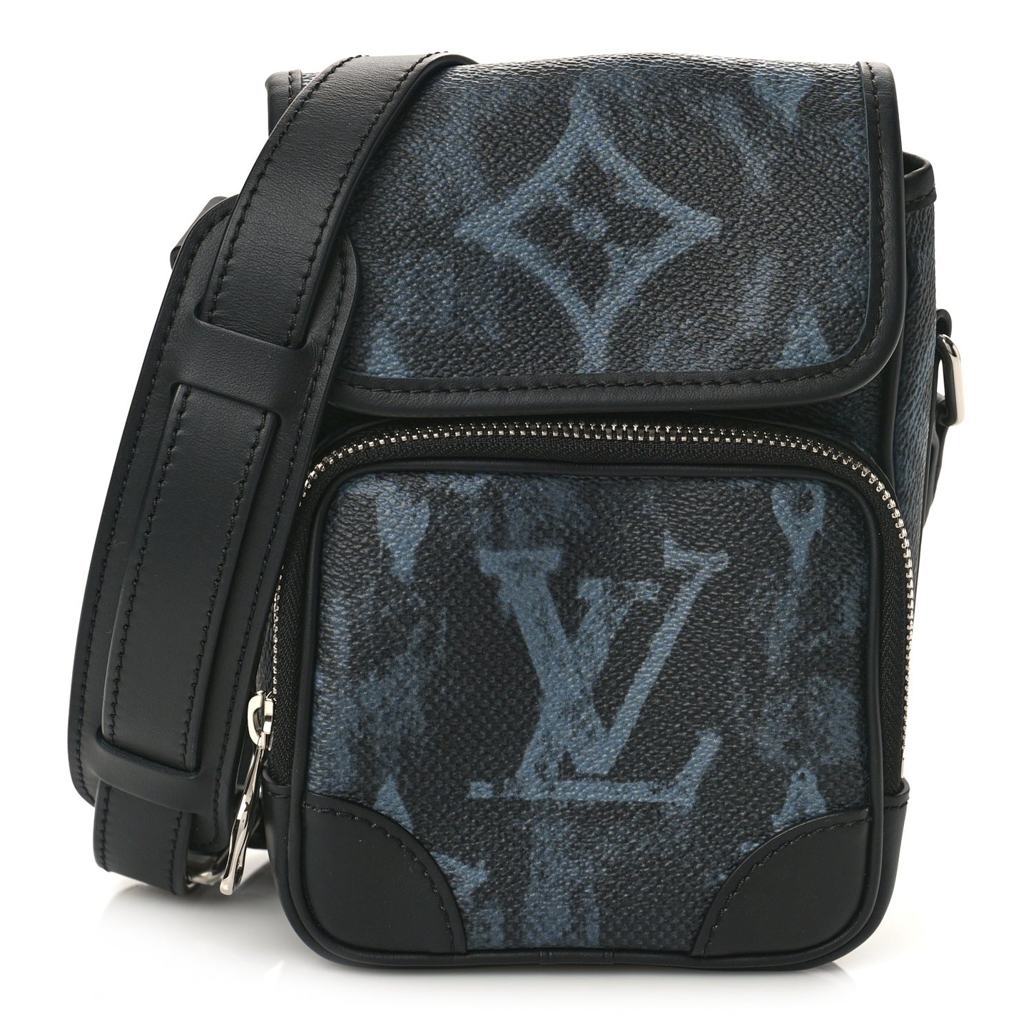 Monogram Pastel Nano Amazone Messenger Black