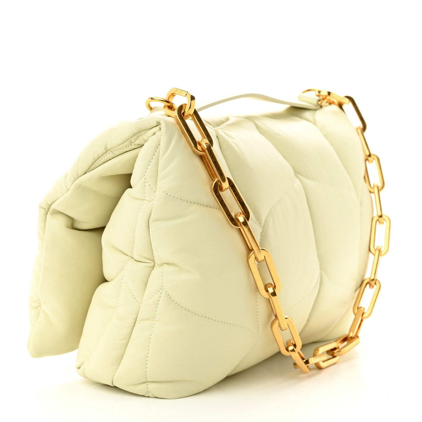 Nappa Pillow Quilted Softie Bag Wild Primrose