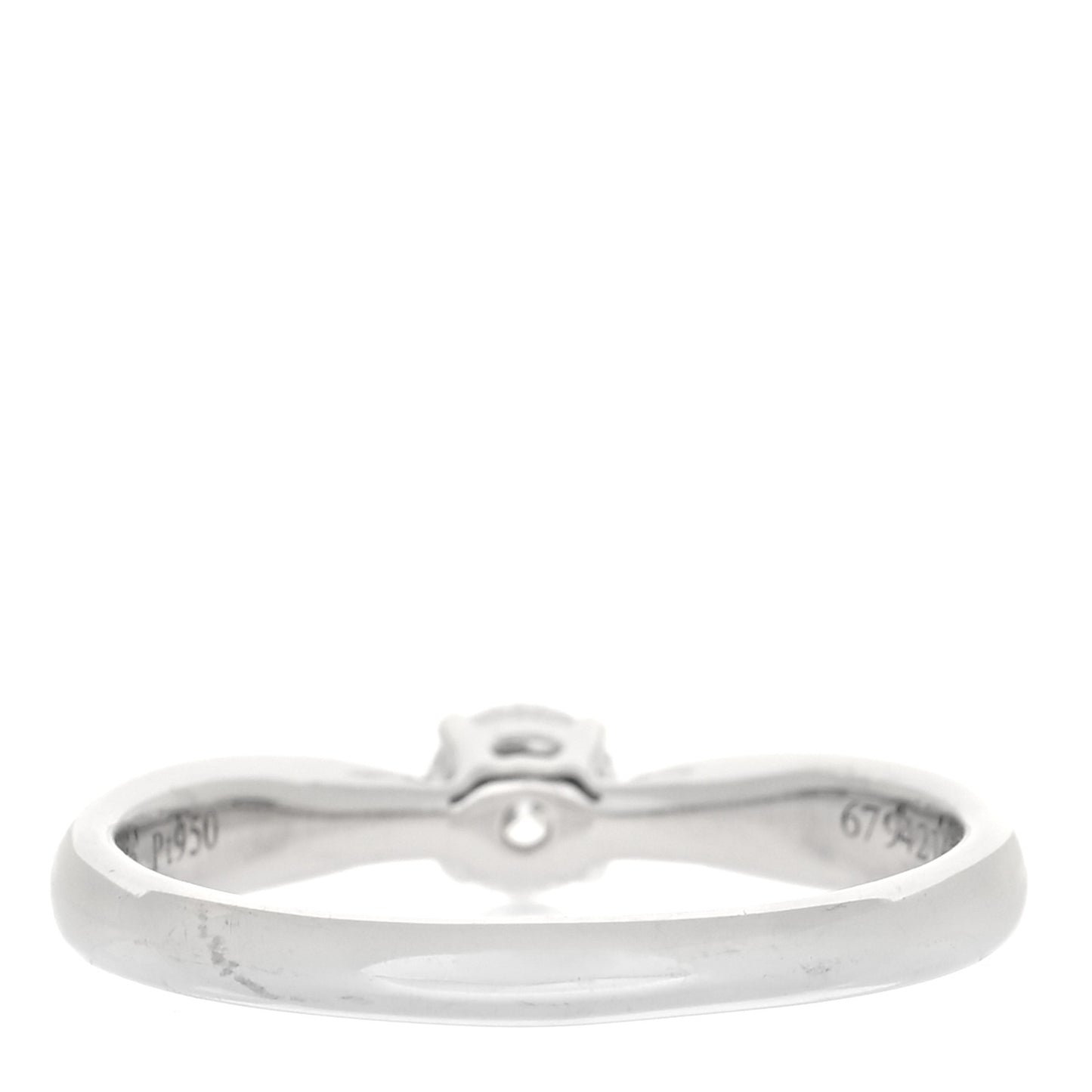 Platinum Diamond .22ct Harmony Solitaire Engagement Ring 49 5