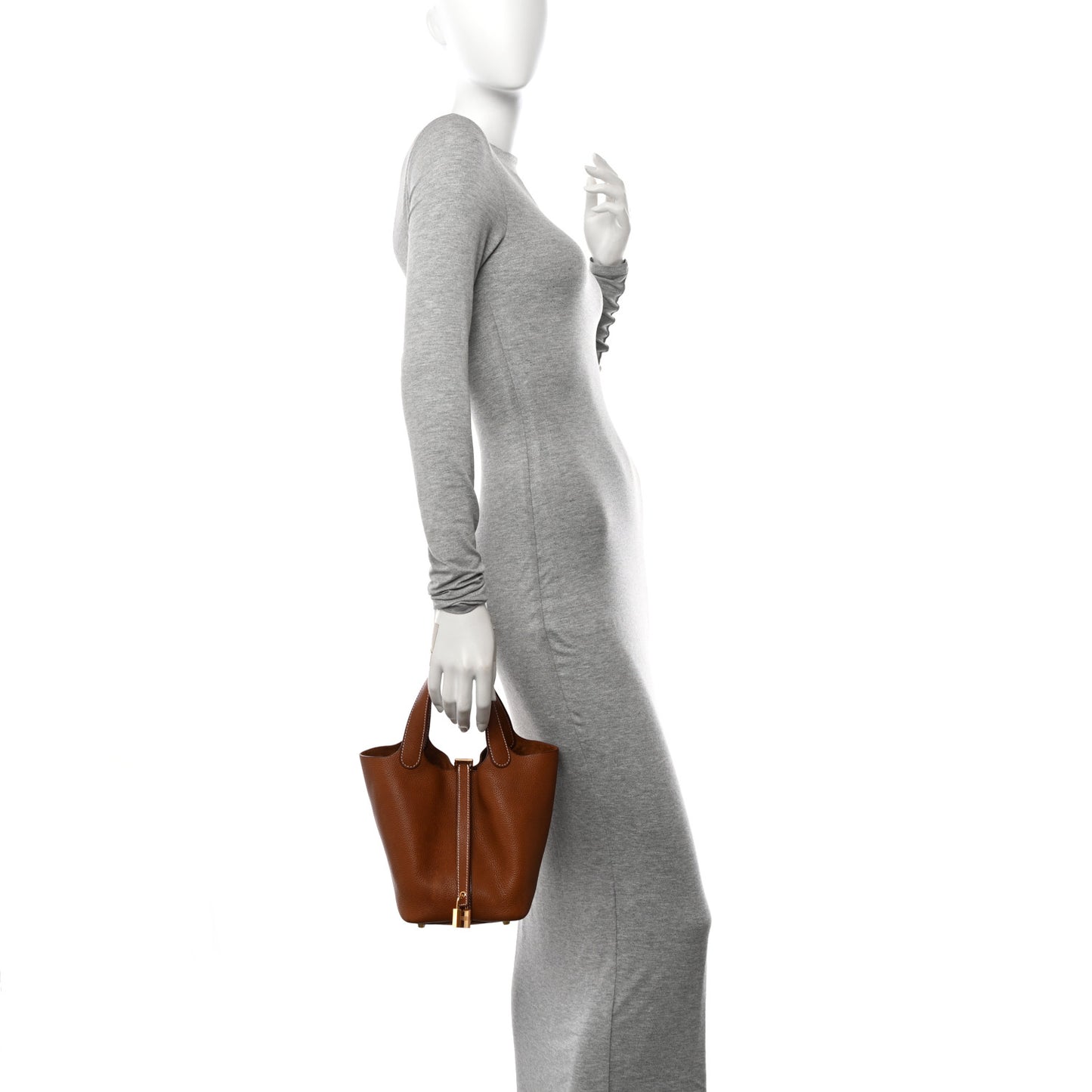 Barenia Faubourg Picotin Lock 18 PM Fauve