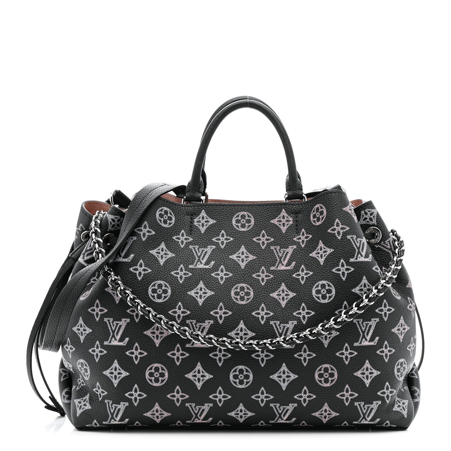 Louis Vuitton Mahina Flight Mode Bella Tote Black 1776952