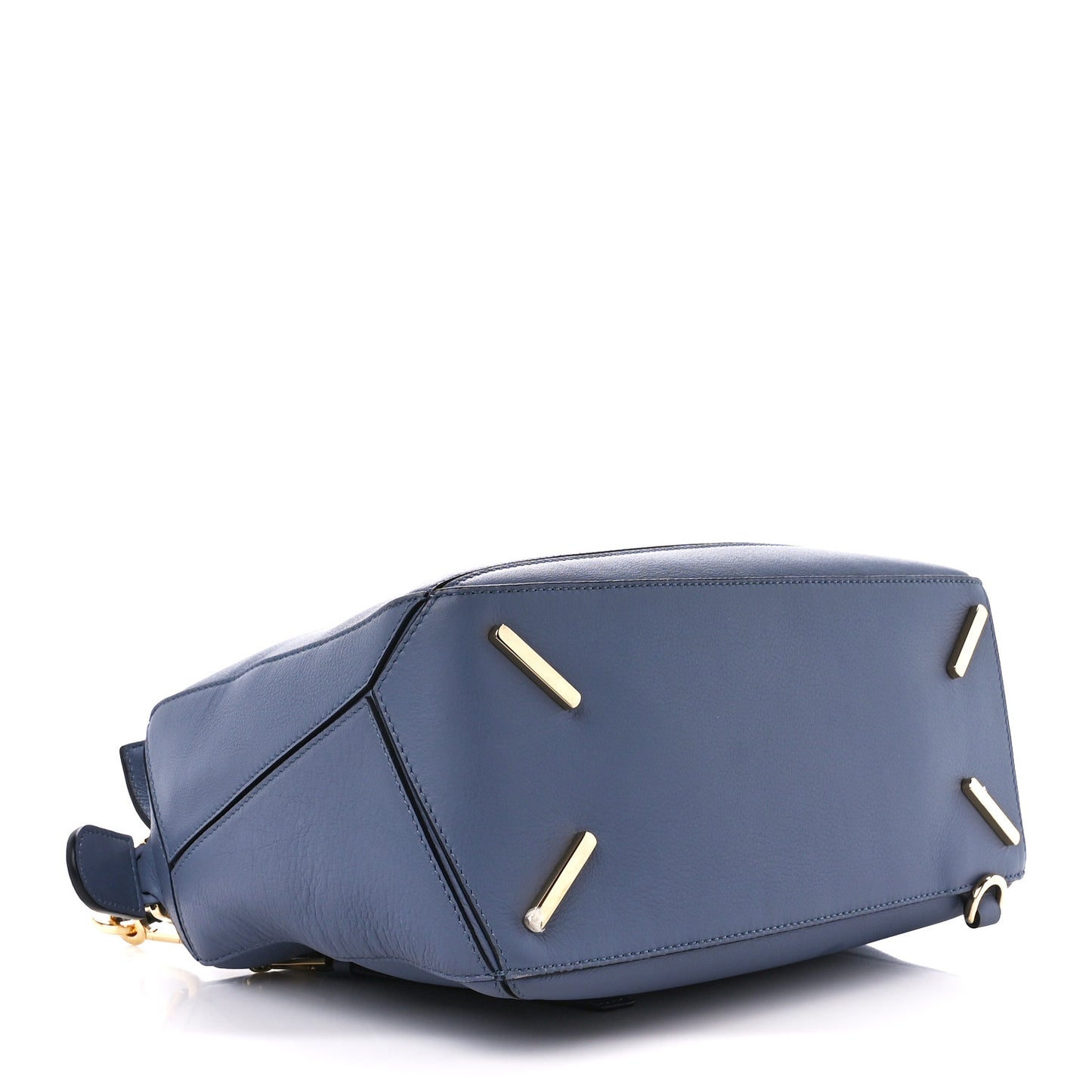 Calfskin Medium Puzzle Bag Blue