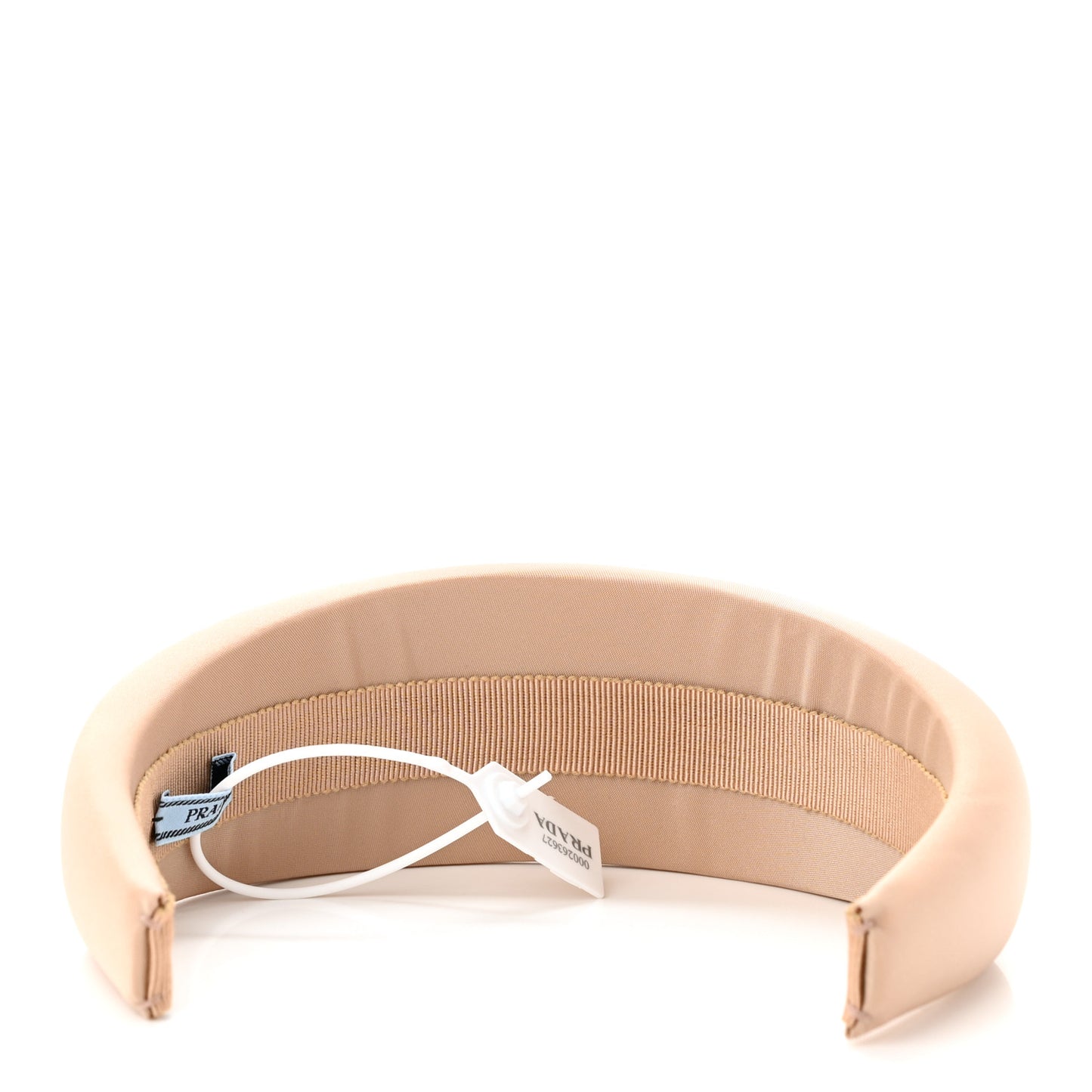 Re-Nylon Triangle Logo Headband Deserto
