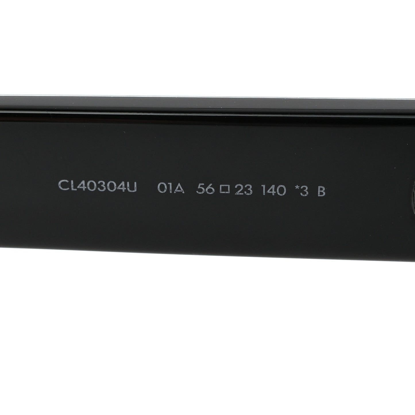 Acetate Triomphe 01 Sunglasses CL 40304U Black