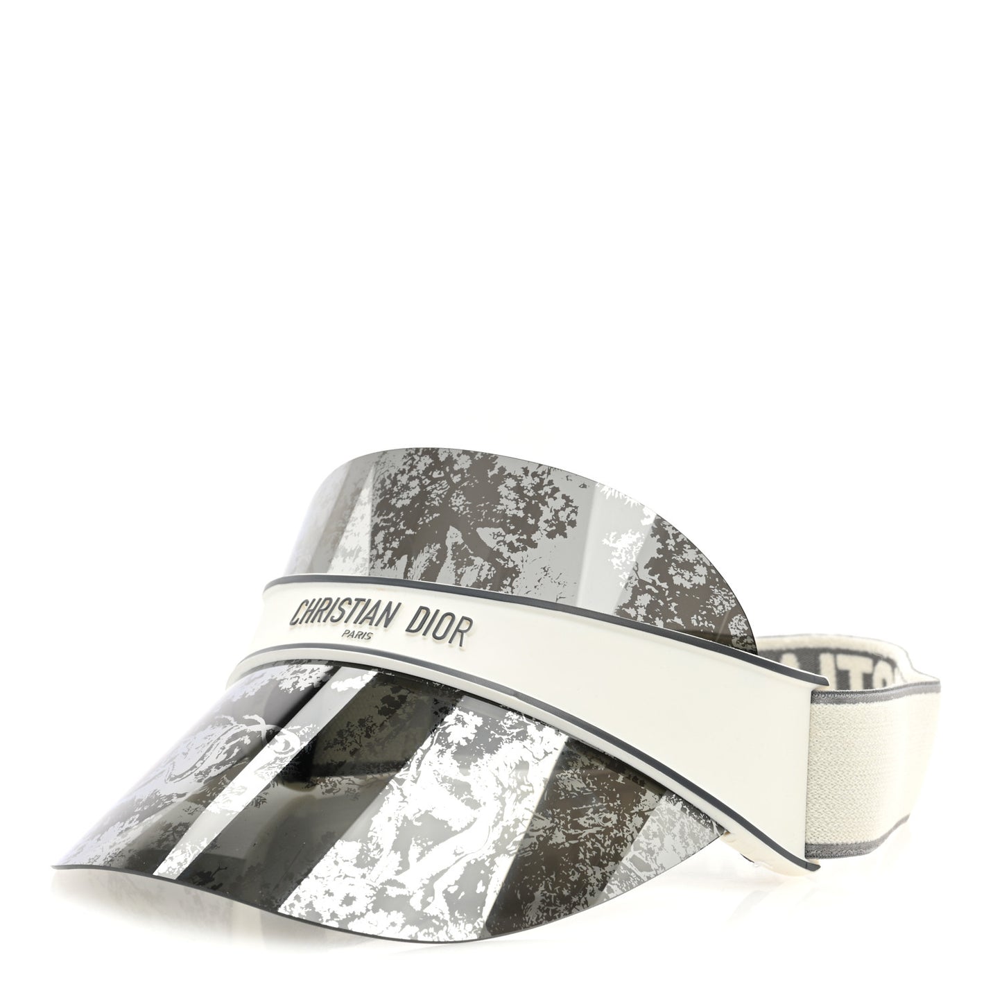 Toile de Jouy DiorClub V1U Sun Visor White
