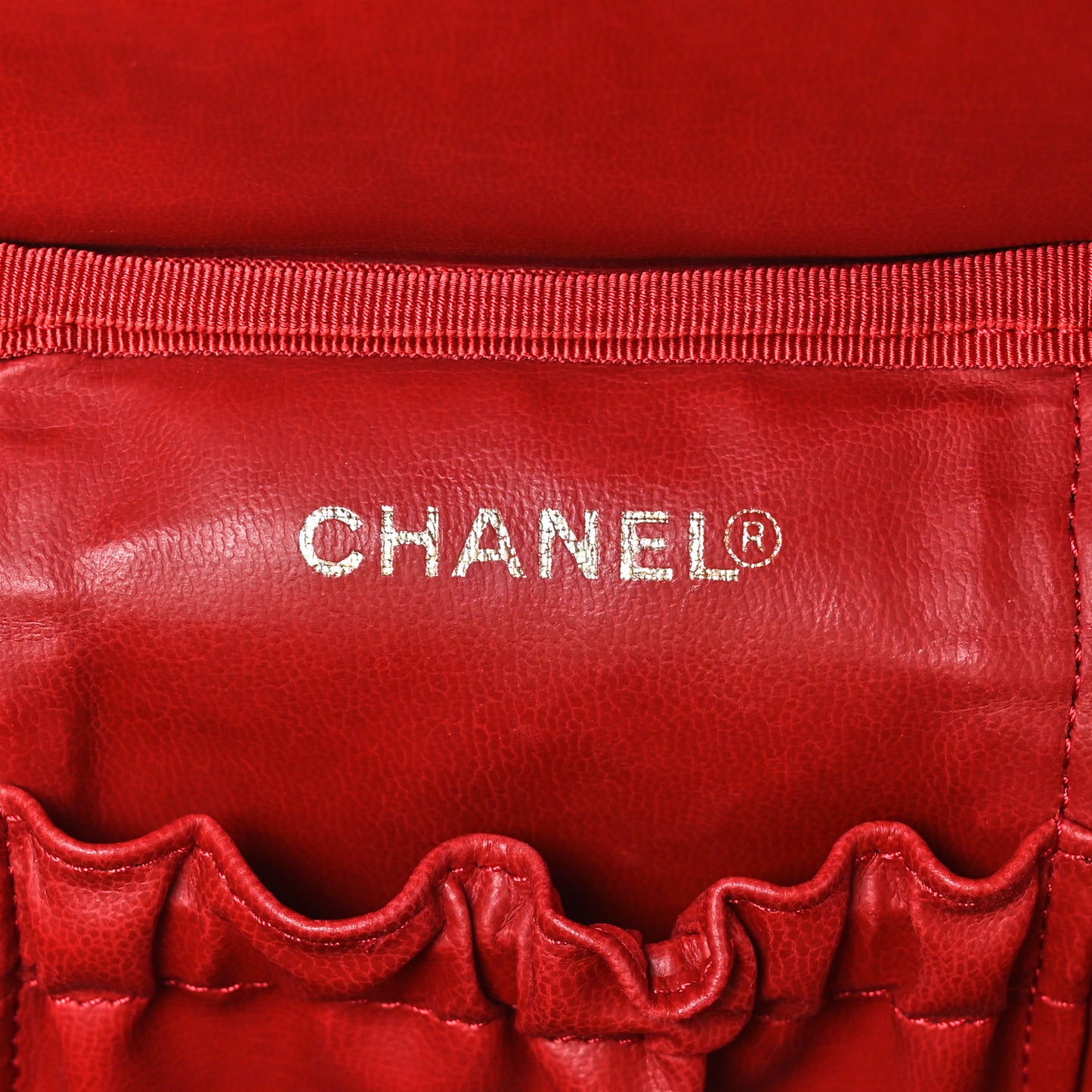 Caviar Vanity Cosmetic Case Red