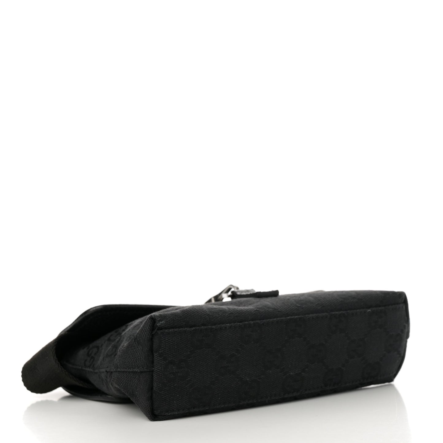 GG Monogram Web Flight Belt Bag Black