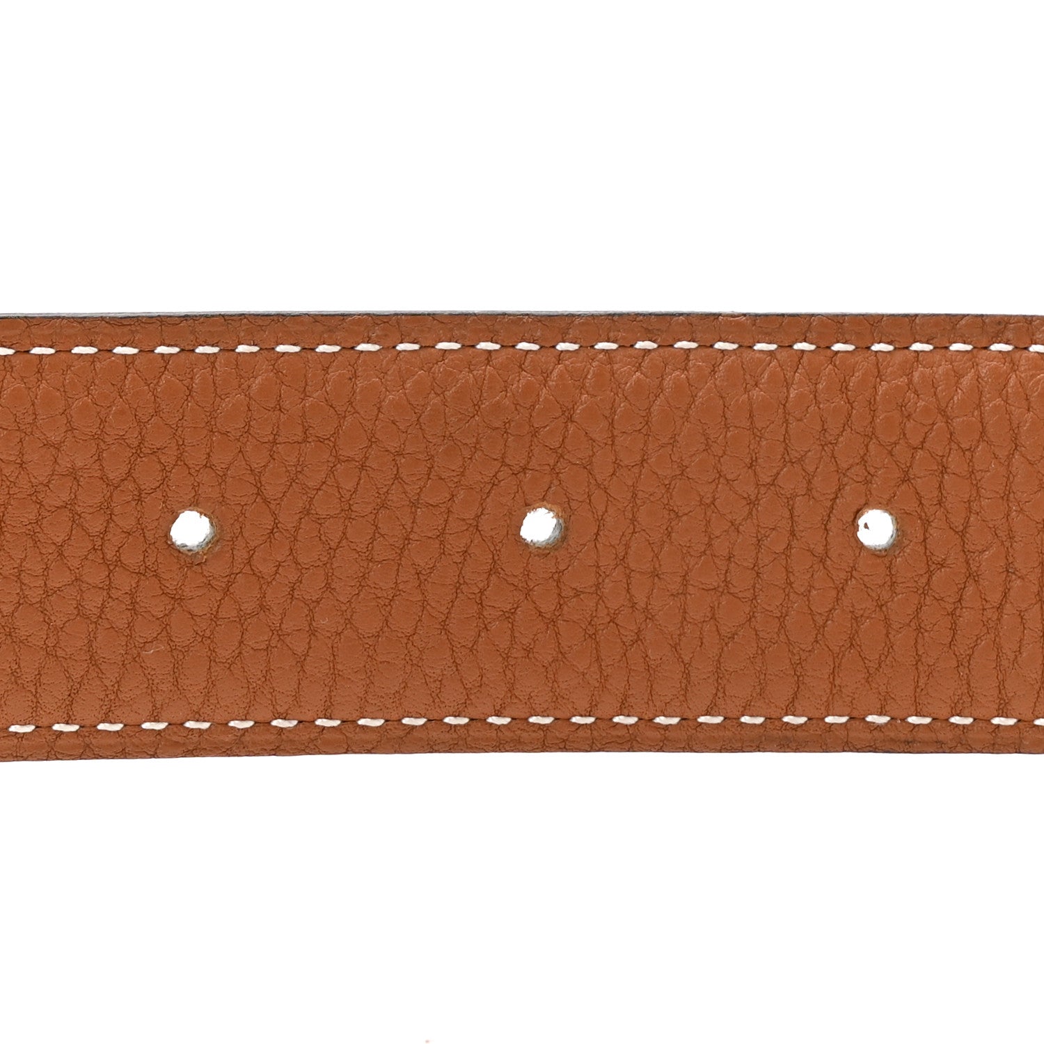 Hermes Box Togo 32mm H Belt 80 Black Gold 4 of 6