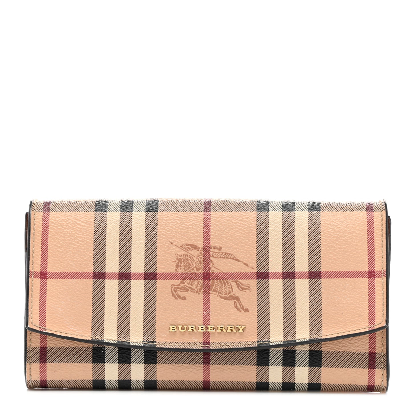 Haymarket Check Halton Wallet Tan